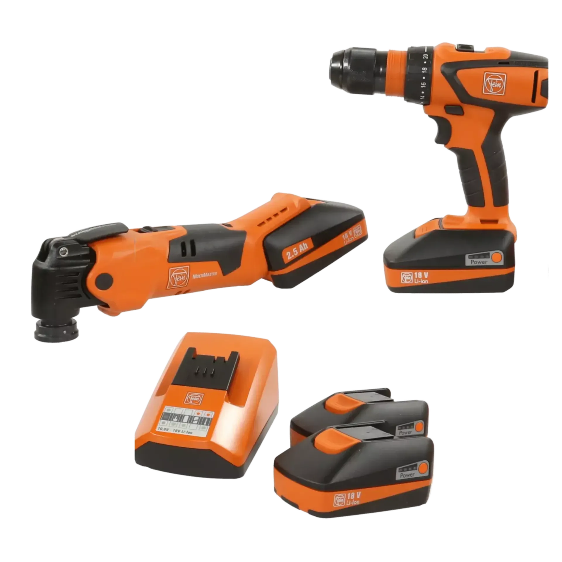 ASCM-AFMM 2 Accu Machines (2x 2.5 Ah)