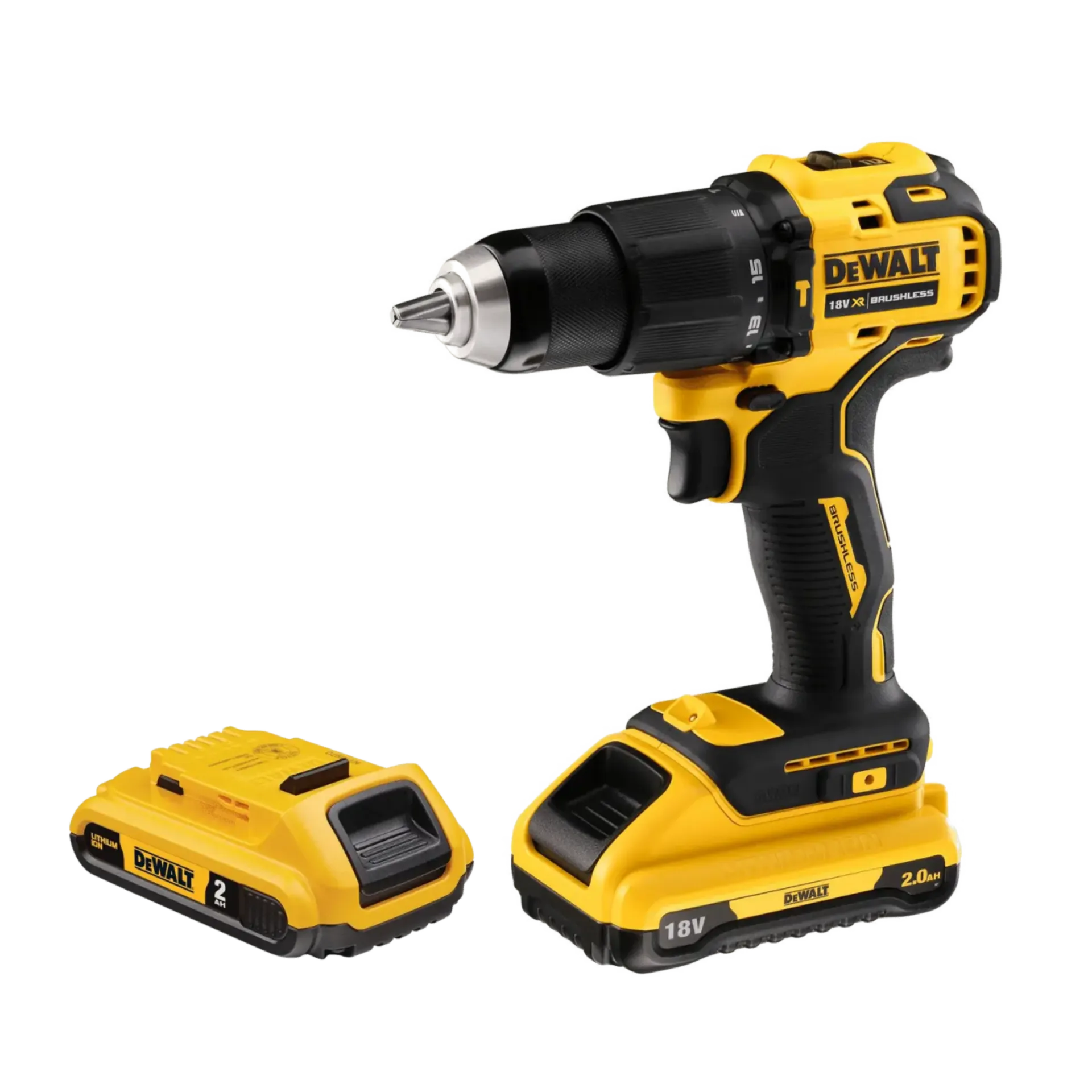 DCK2062M2T Combiset 2 Machines sans fil - Visseuse-foreuse et Visseuse à choc