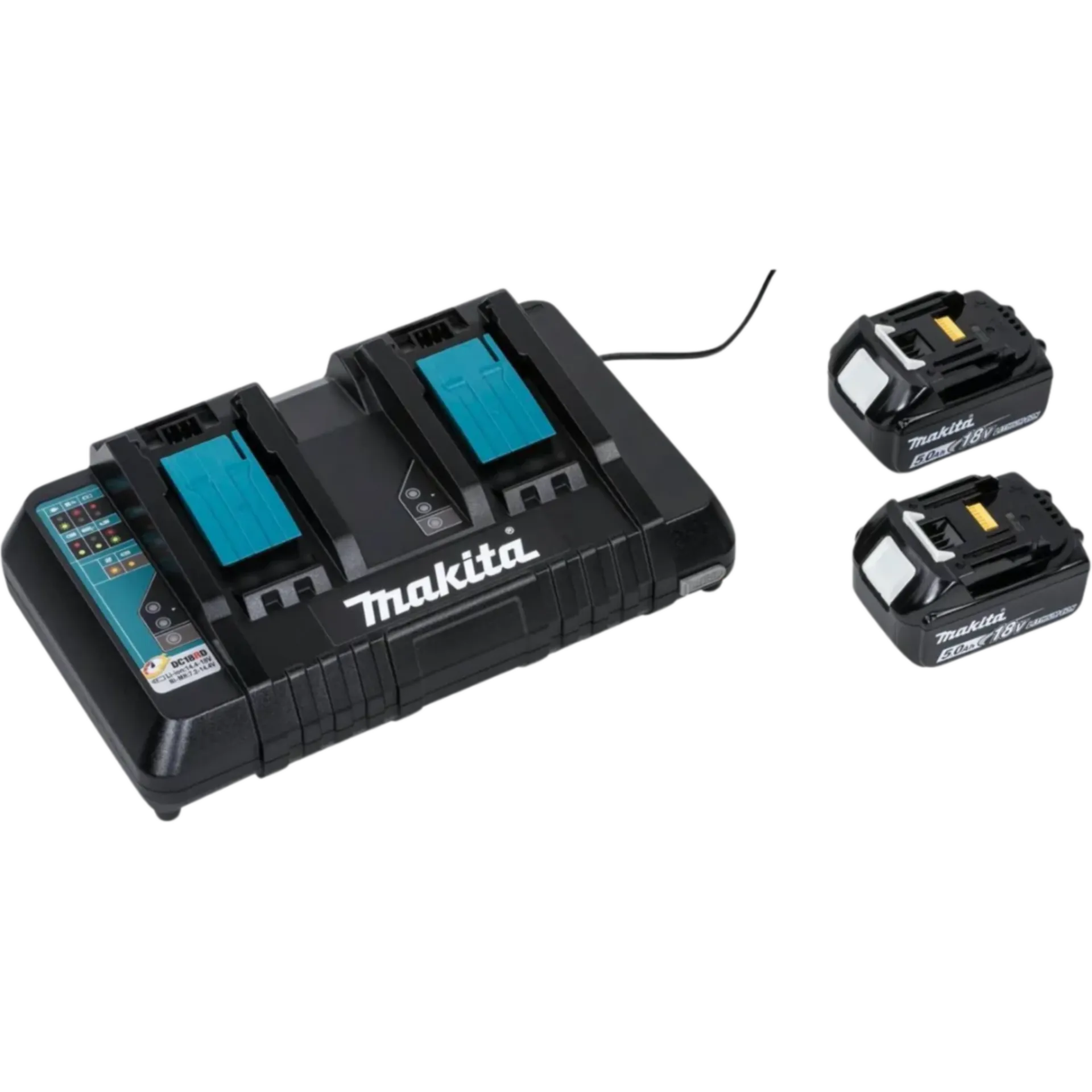 Accugrasmaaier DLM432PT2 (2 x 18 V - 2 x 5 Ah Li-ion - 430 mm) Accugrasmaaier DLM432PT2 (2 x 18 V - 2 x 5 Ah Li-ion - 430 mm)