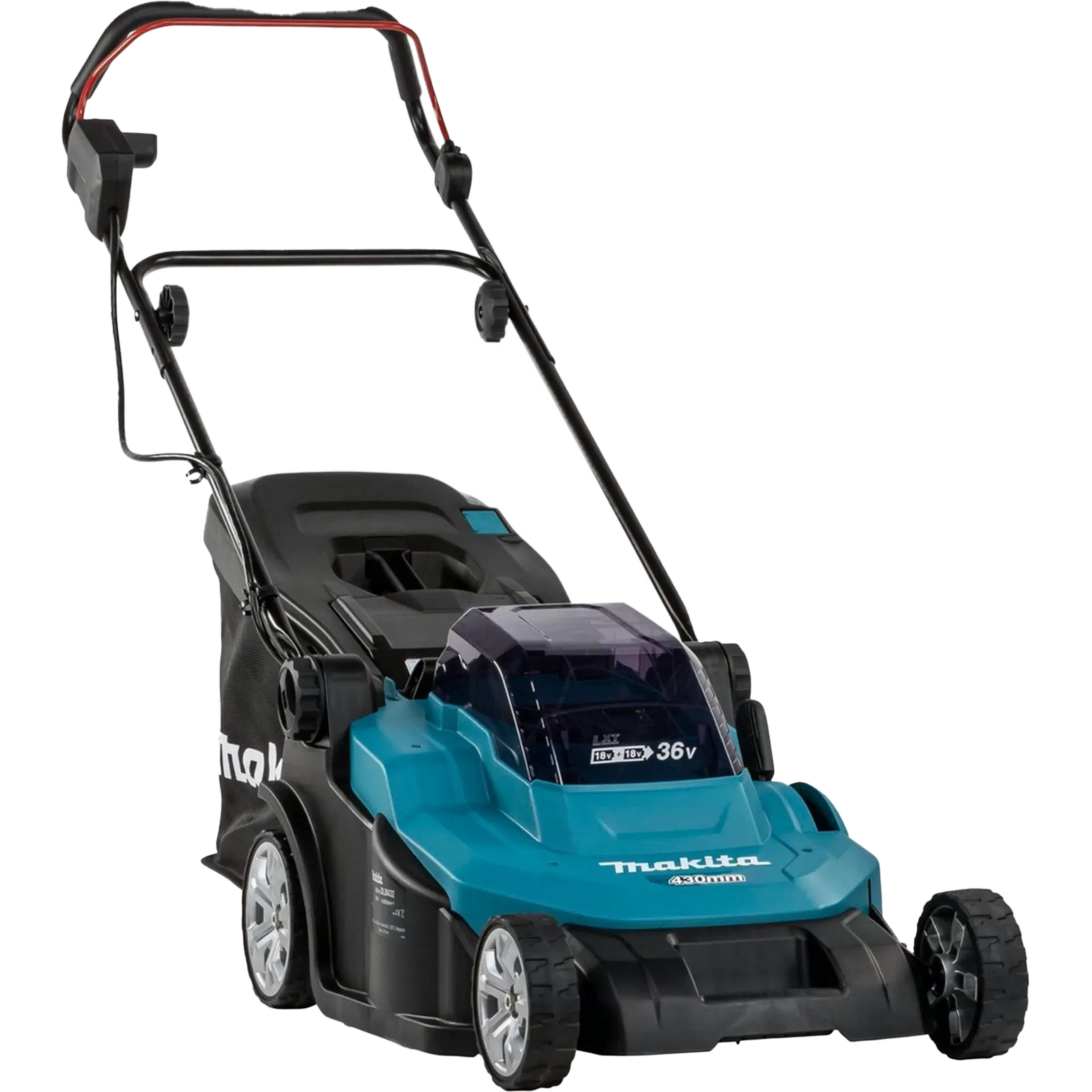 Tondeuse à gazon sans fil DLM432PT2 (2 x 18 V - 2 x 5 Ah Li-ion - 430 mm) Tondeuse à gazon sans fil DLM432PT2 (2 x 18 V - 2 x 5 Ah Li-ion - 430 mm)