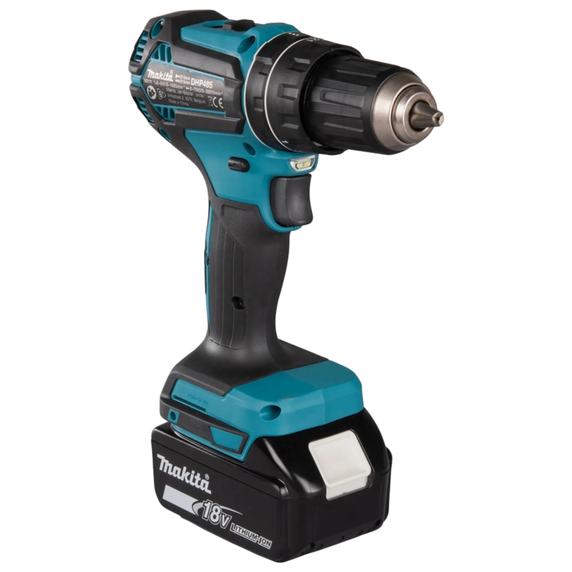 Perceuse-visseuse à percussion sans fil DHP485RFJ (18V - 2 x 3 Ah Li-ion)