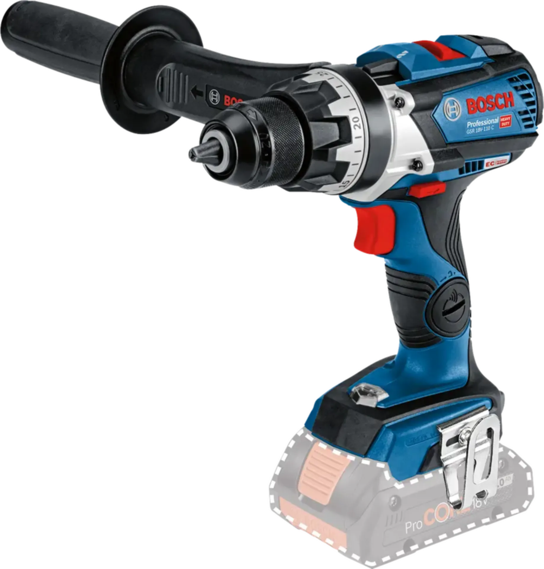 Accu Schroef- en Boormachine GSR18V-110 C (18 V - excl. accu) Accu Schroef- en Boormachine GSR18V-110 C (18 V - excl. accu)