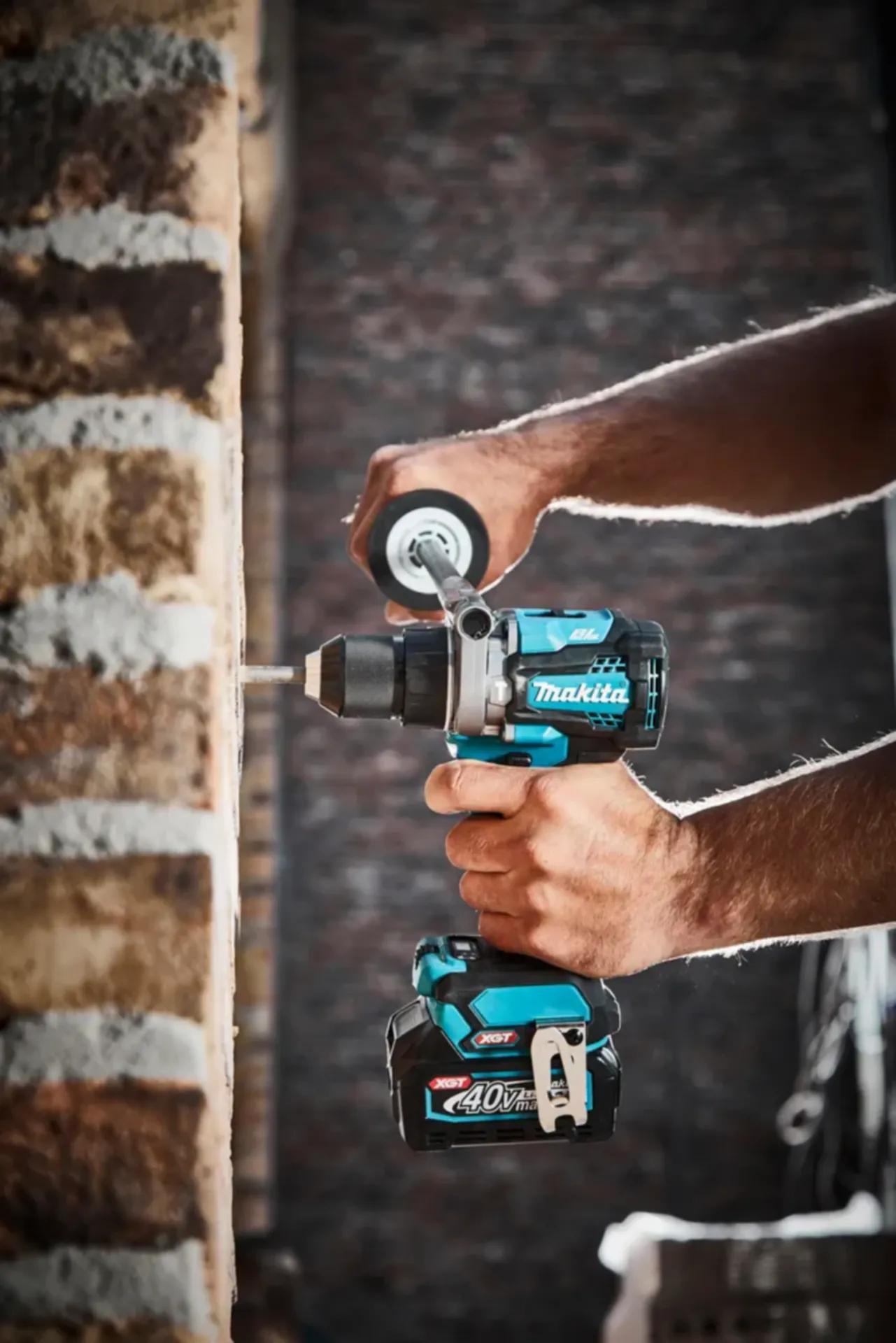 HP001GM201 Accuschroef- en klopboormachine (40 V - 2 x 4 Ah Li-ion) HP001GM201 Accuschroef- en klopboormachine (40 V - 2 x 4 Ah Li-ion)