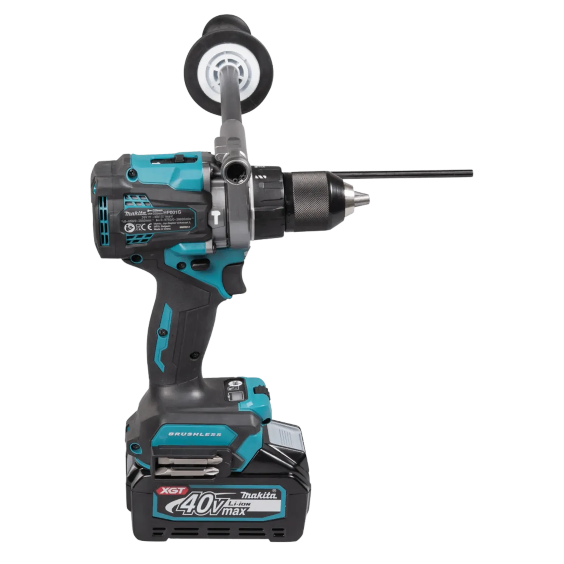 HP001GM201 Accuschroef- en klopboormachine (40 V - 2 x 4 Ah Li-ion) HP001GM201 Accuschroef- en klopboormachine (40 V - 2 x 4 Ah Li-ion)