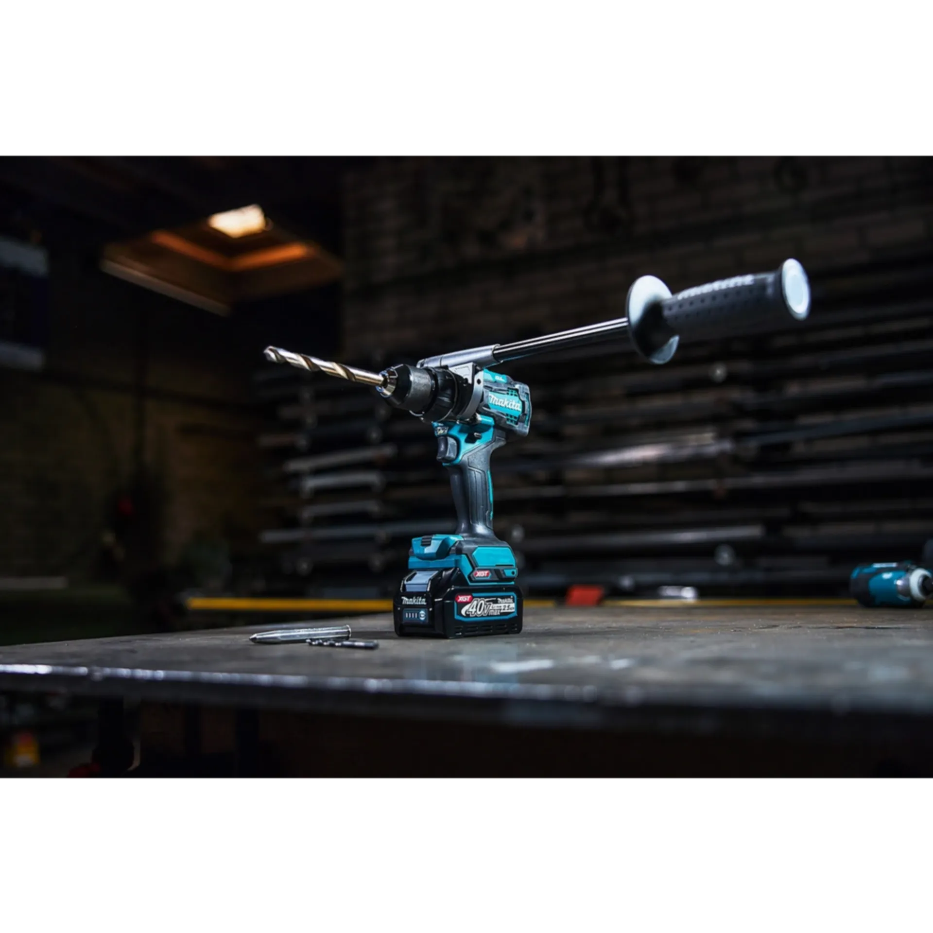 Perceuse-visseuse à Percussion sans Fil HP001GZ01 (40 V - batterie non incluse) Perceuse-visseuse à Percussion sans Fil HP001GZ01 (40 V - batterie non incluse)