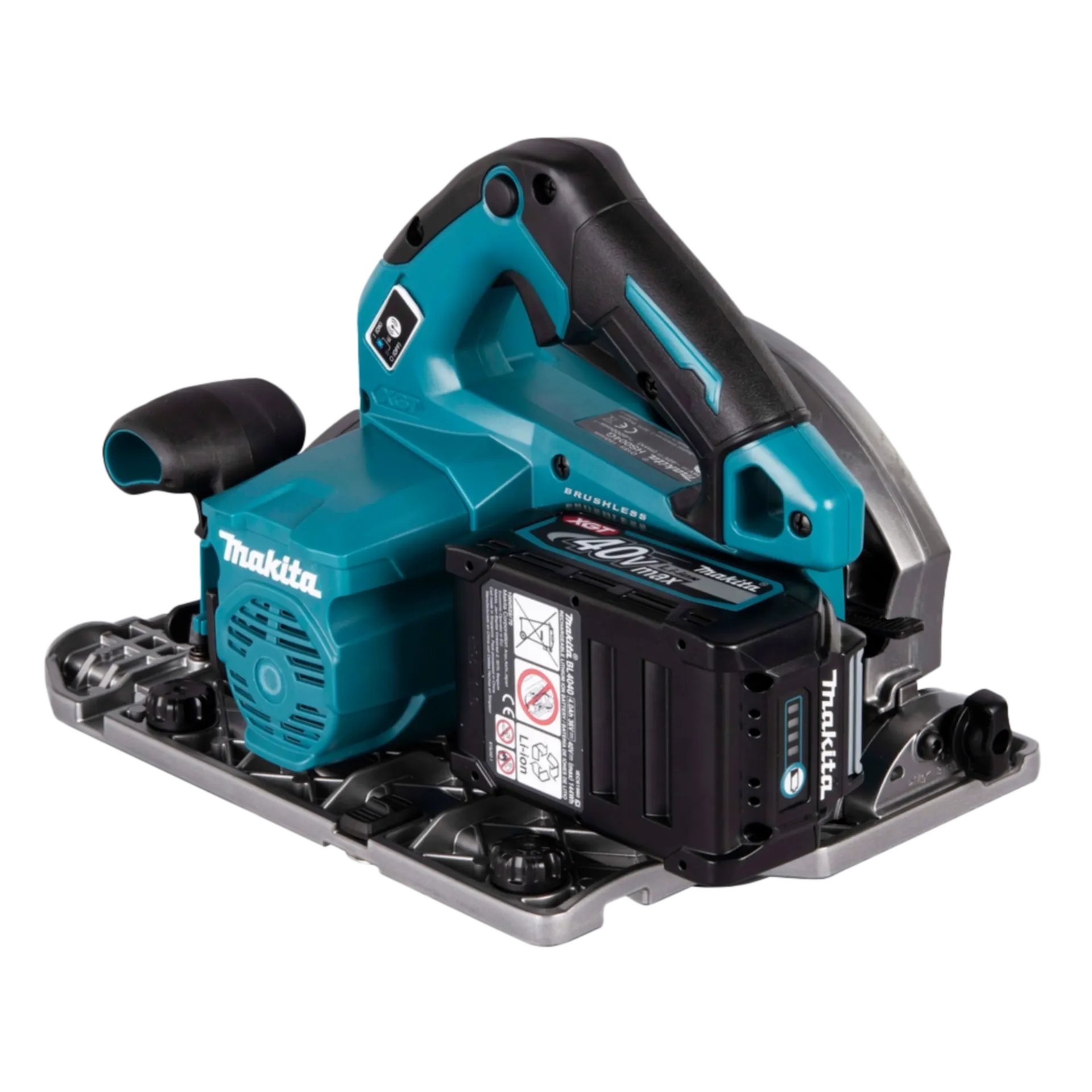 Scie Circulaire sur Batterie HS004GM202 (40V - 2 x 4 Ah Li-ion - Ø 190 mm) Scie Circulaire sur Batterie HS004GM202 (40V - 2 x 4 Ah Li-ion - Ø 190 mm)