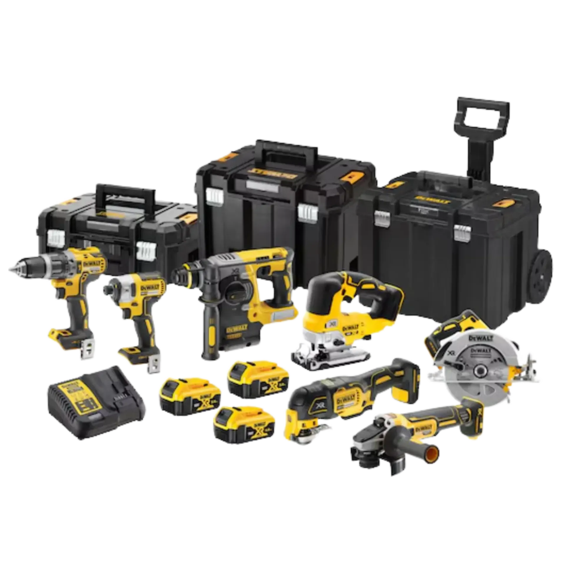 DCK755P3T Accu Combiset 7 Machines (3 x 5Ah Li-ion)