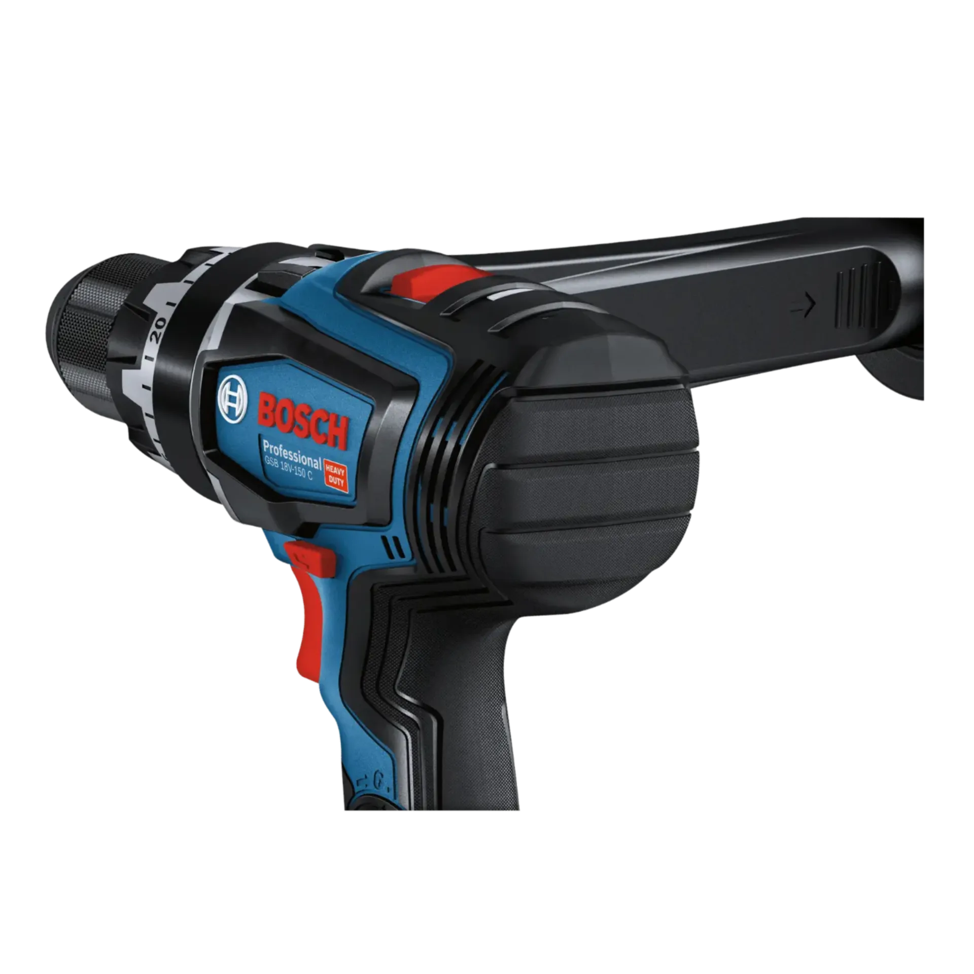 GSB 18V-150 C Perceuse à percussion sans fil 18V (sans batterie ni chargeur, 150 Nm, L-Boxx)
