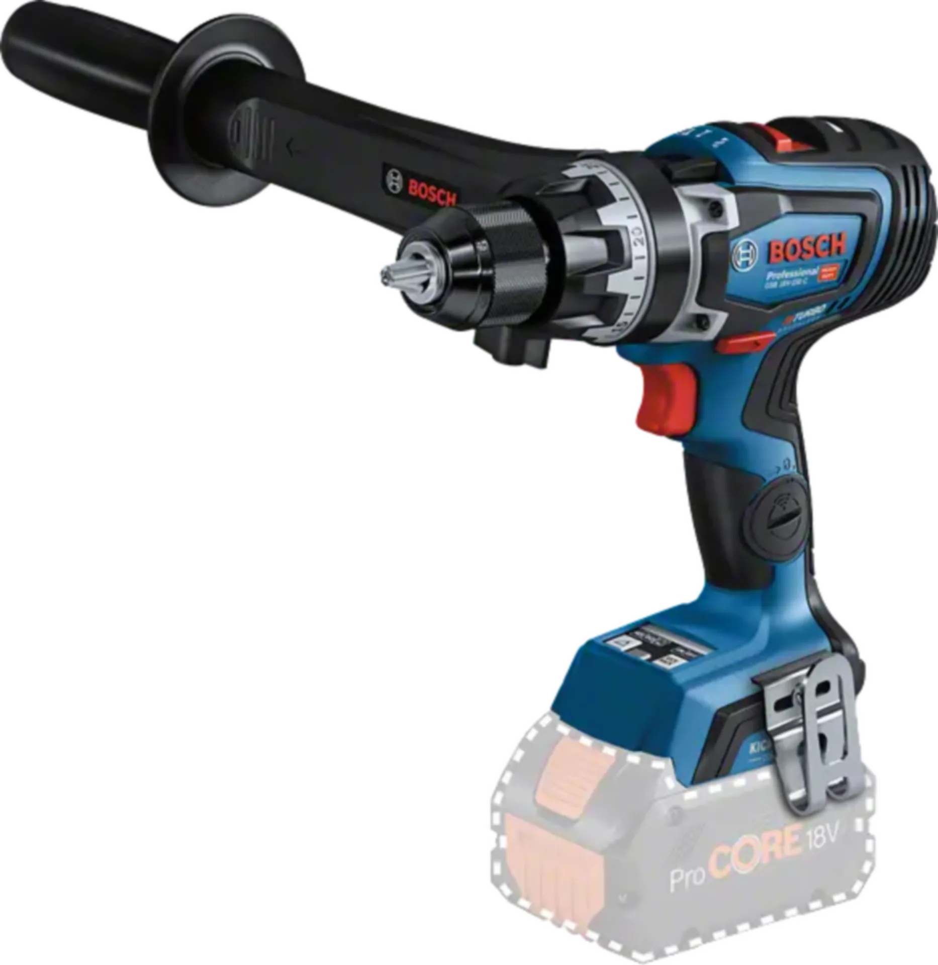 GSB 18V-150 C Perceuse à percussion sans fil 18V (sans batterie ni chargeur, 150 Nm, L-Boxx) GSB 18V-150 C Perceuse à percussion sans fil 18V (sans batterie ni chargeur, 150 Nm, L-Boxx)