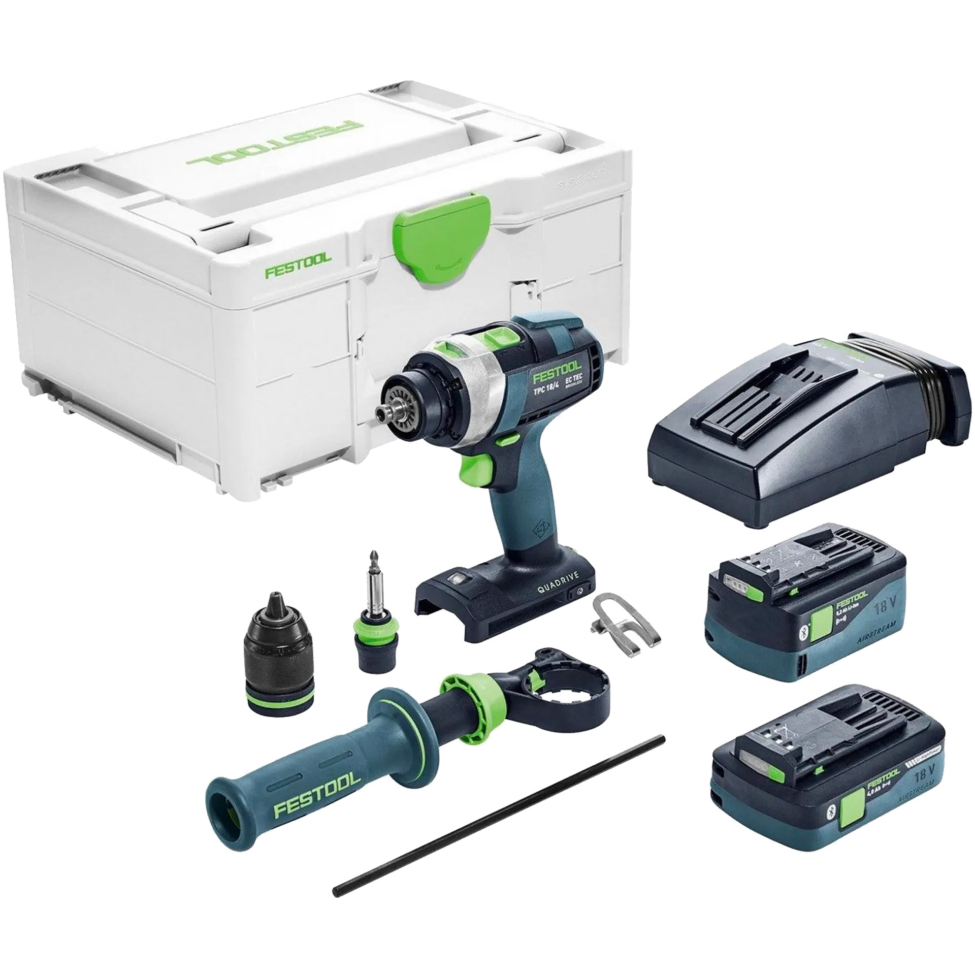 Perceuse-visseuse à percussion sans fil (18 V - 1 x 4 + 1 x 5,2 Ah Li-ion) Perceuse-visseuse à percussion sans fil (18 V - 1 x 4 + 1 x 5,2 Ah Li-ion)