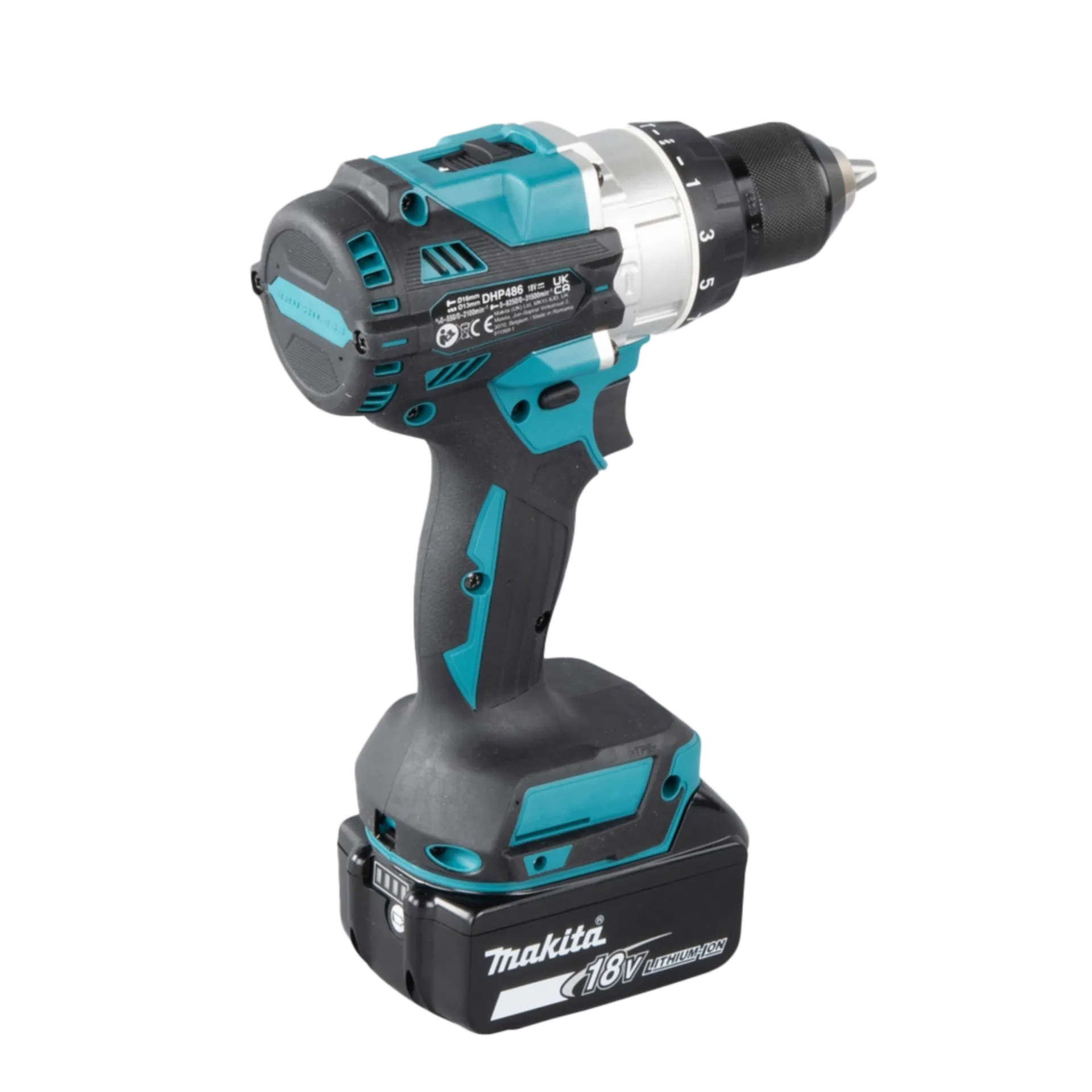 Perceuse-visseuse à Percussion DHP486RT3J (18V - 3 x 5 Ah Li-ion) Perceuse-visseuse à Percussion DHP486RT3J (18V - 3 x 5 Ah Li-ion)