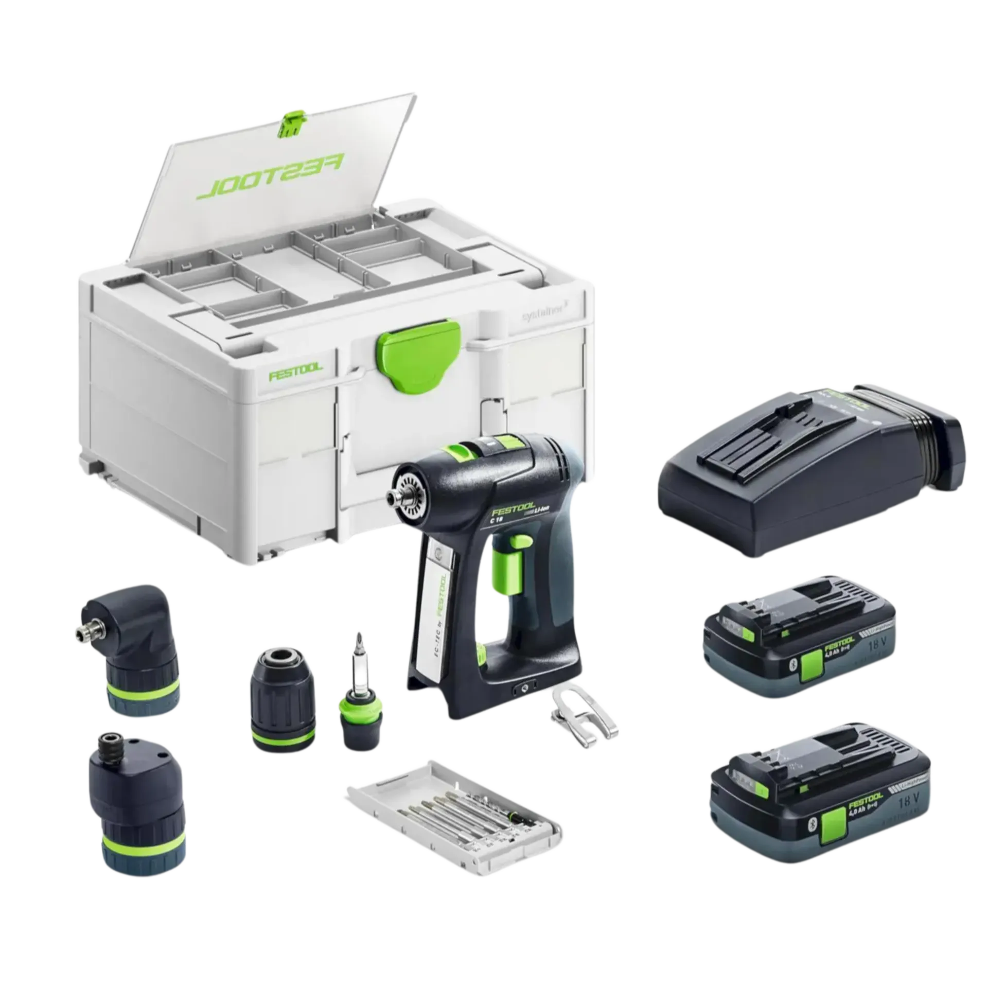 Accuschroef-boormachine set (18 V - 2 X 4 Ah Li-ion) Accuschroef-boormachine set (18 V - 2 X 4 Ah Li-ion)