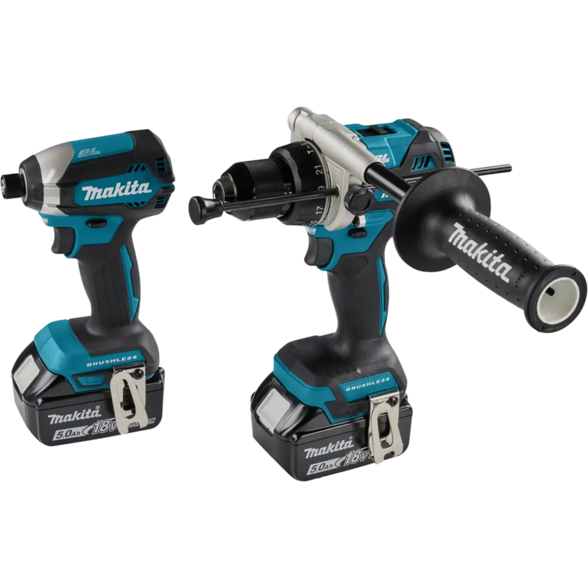 Combiset Accu Machines 2-pack DLX2418TJ (18V - 3 x 5Ah Li-ion)