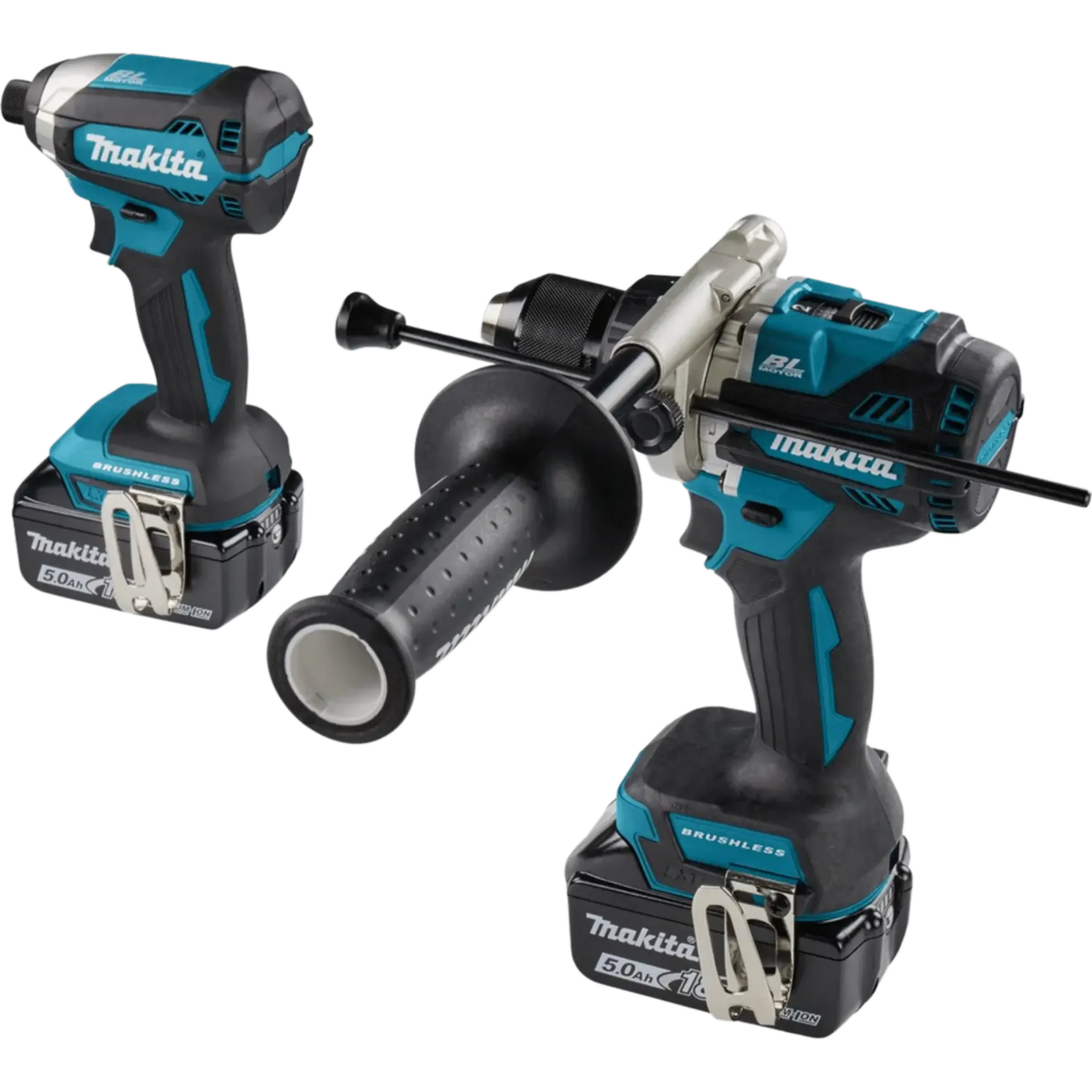 Combiset Accu Machines 2-pack DLX2418TJ (18V - 3 x 5Ah Li-ion)