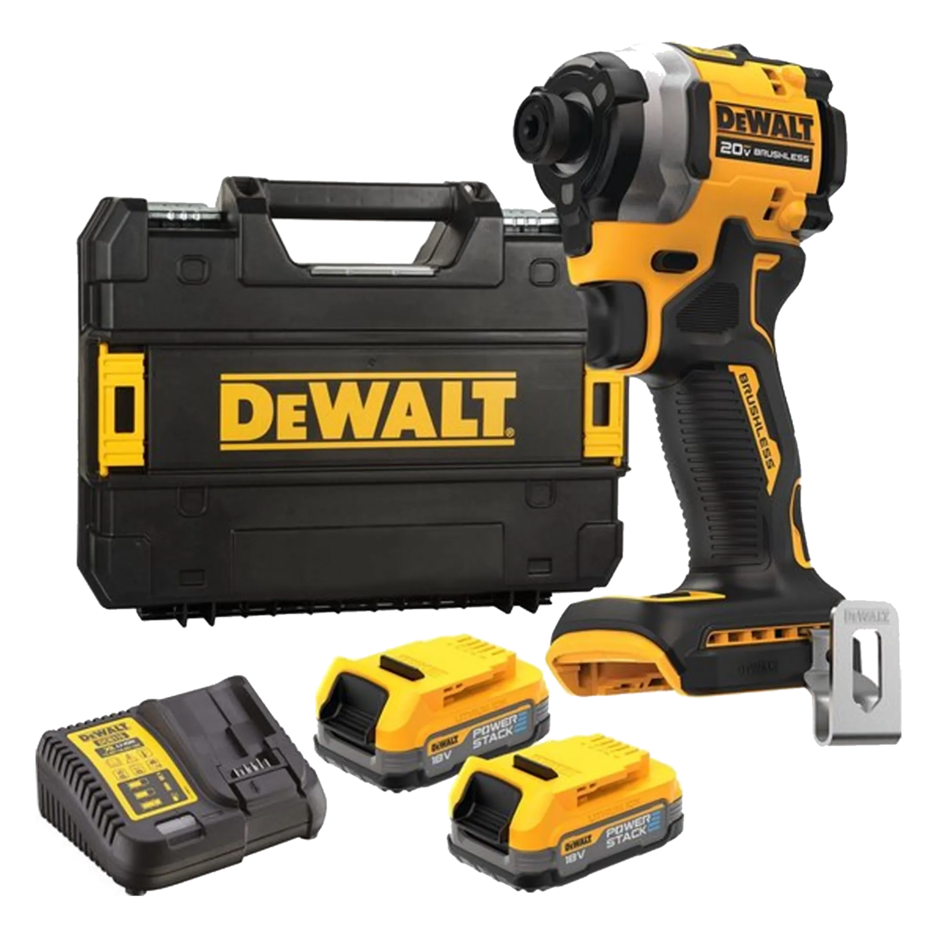 Visseuse à chocs sans fil DCF850E2T (18V - 2x 1.7 Ah Li-ion Powerstack) Visseuse à chocs sans fil DCF850E2T (18V - 2x 1.7 Ah Li-ion Powerstack)