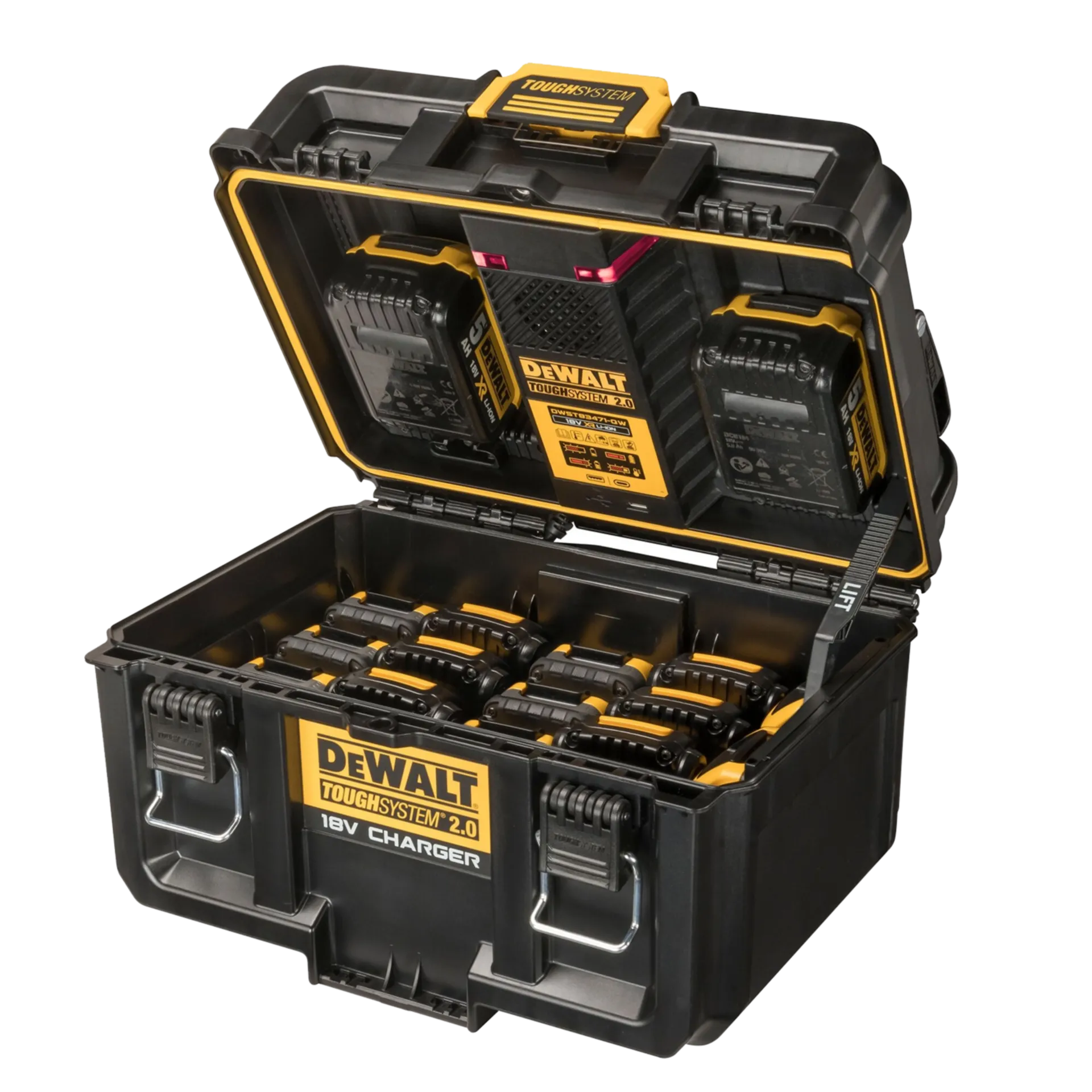 Double chargeur dans coffret DWST83471 ToughSystem 2.0 Double chargeur dans coffret DWST83471 ToughSystem 2.0