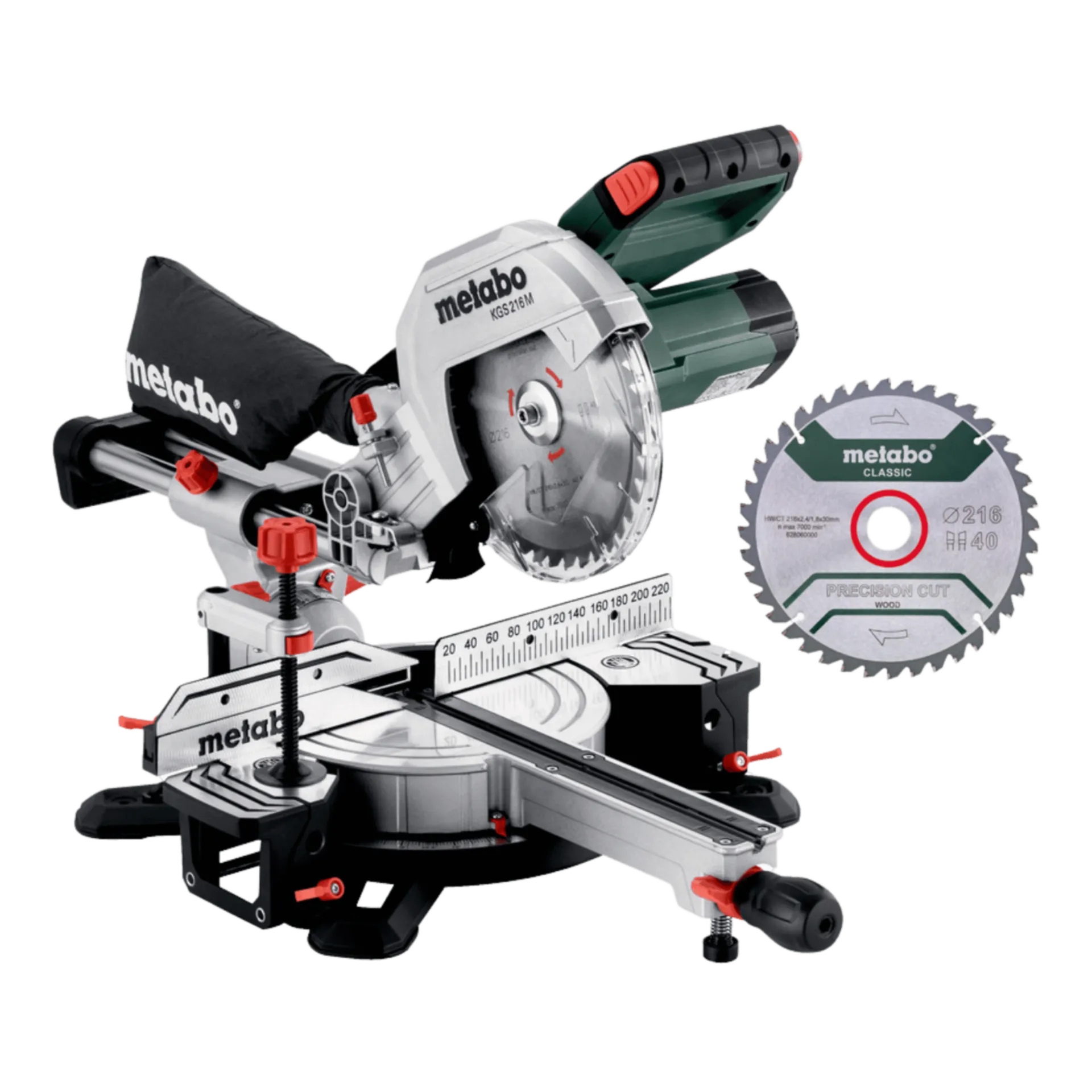 Scie à onglets et à coupe d'onglet KGS 216 M Scie à onglets et à coupe d'onglet KGS 216 M