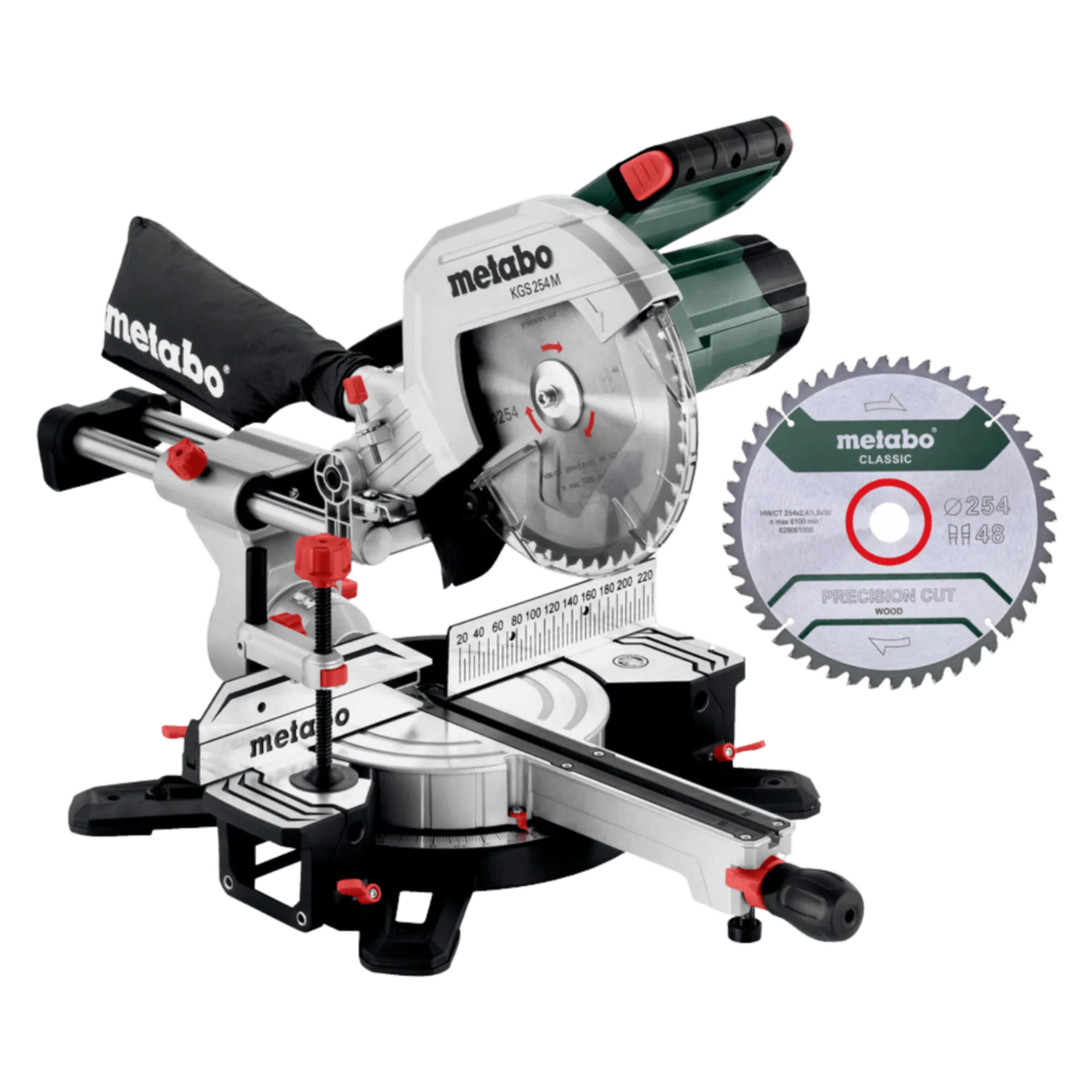 Afkort- en verstekzaag KGS 254m Afkort- en verstekzaag KGS 254m