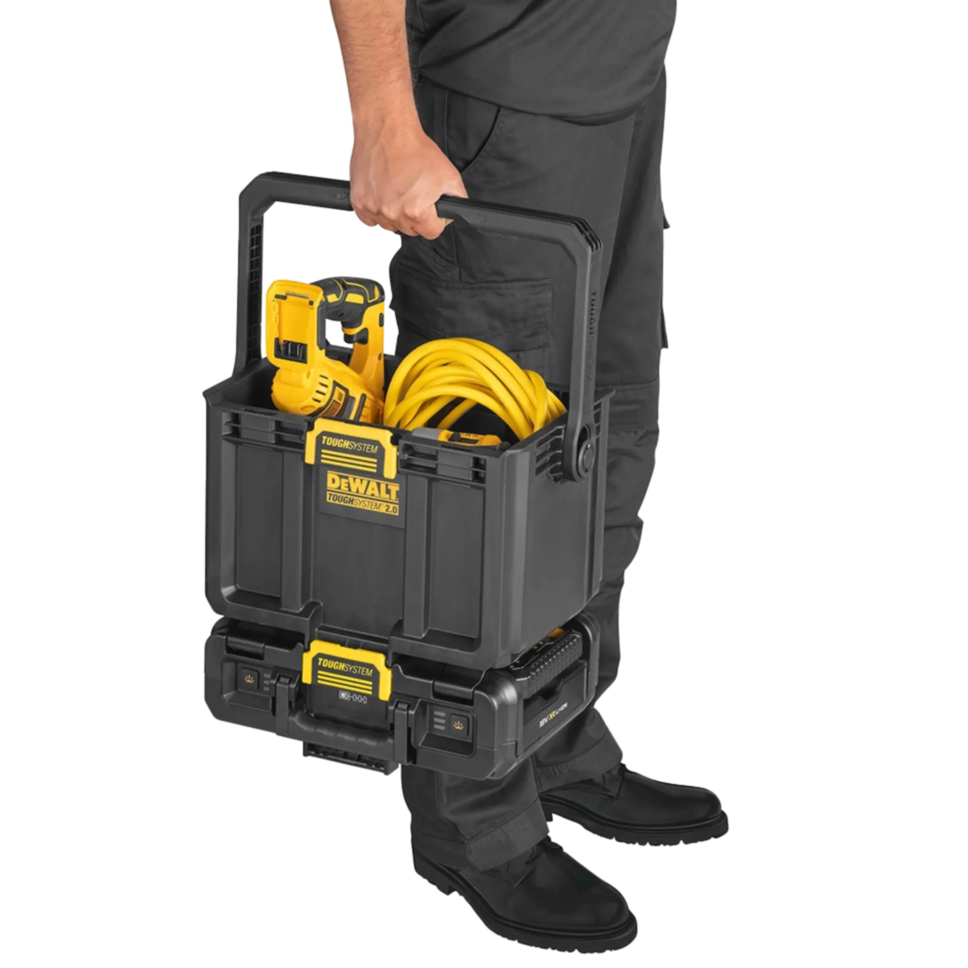 DWST08061-1 Accu Werflamp 18V (Excl. Accu, 4000 lm, 360° Verstelbaar, Incl. Koffer) DWST08061-1 Accu Werflamp 18V (Excl. Accu, 4000 lm, 360° Verstelbaar, Incl. Koffer)