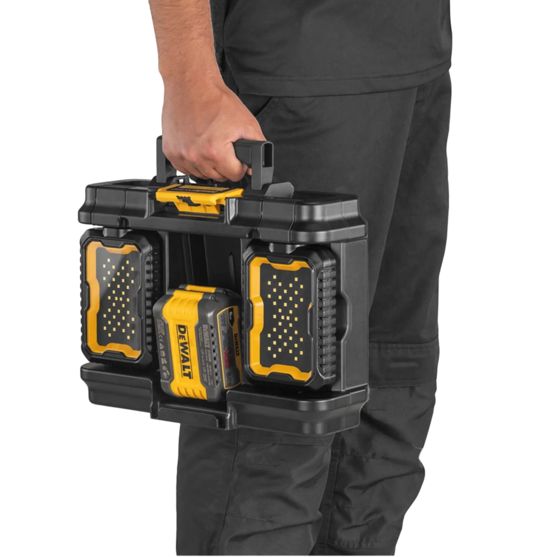 DWST08061-1 Accu Werflamp 18V (Excl. Accu, 4000 lm, 360° Verstelbaar, Incl. Koffer) DWST08061-1 Accu Werflamp 18V (Excl. Accu, 4000 lm, 360° Verstelbaar, Incl. Koffer)