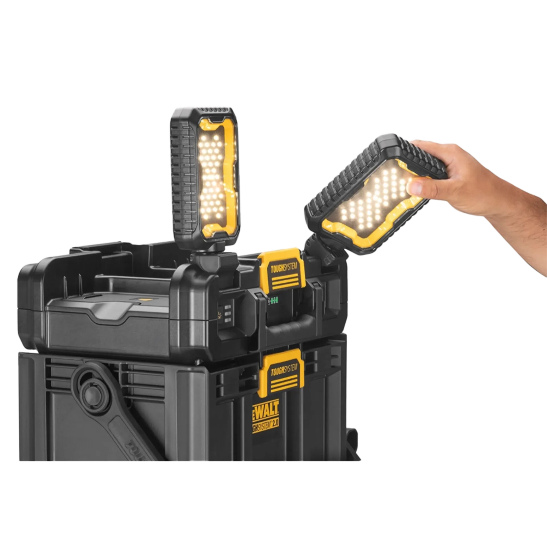 DWST08061-1 Accu Werflamp 18V (Excl. Accu, 4000 lm, 360° Verstelbaar, Incl. Koffer) DWST08061-1 Accu Werflamp 18V (Excl. Accu, 4000 lm, 360° Verstelbaar, Incl. Koffer)