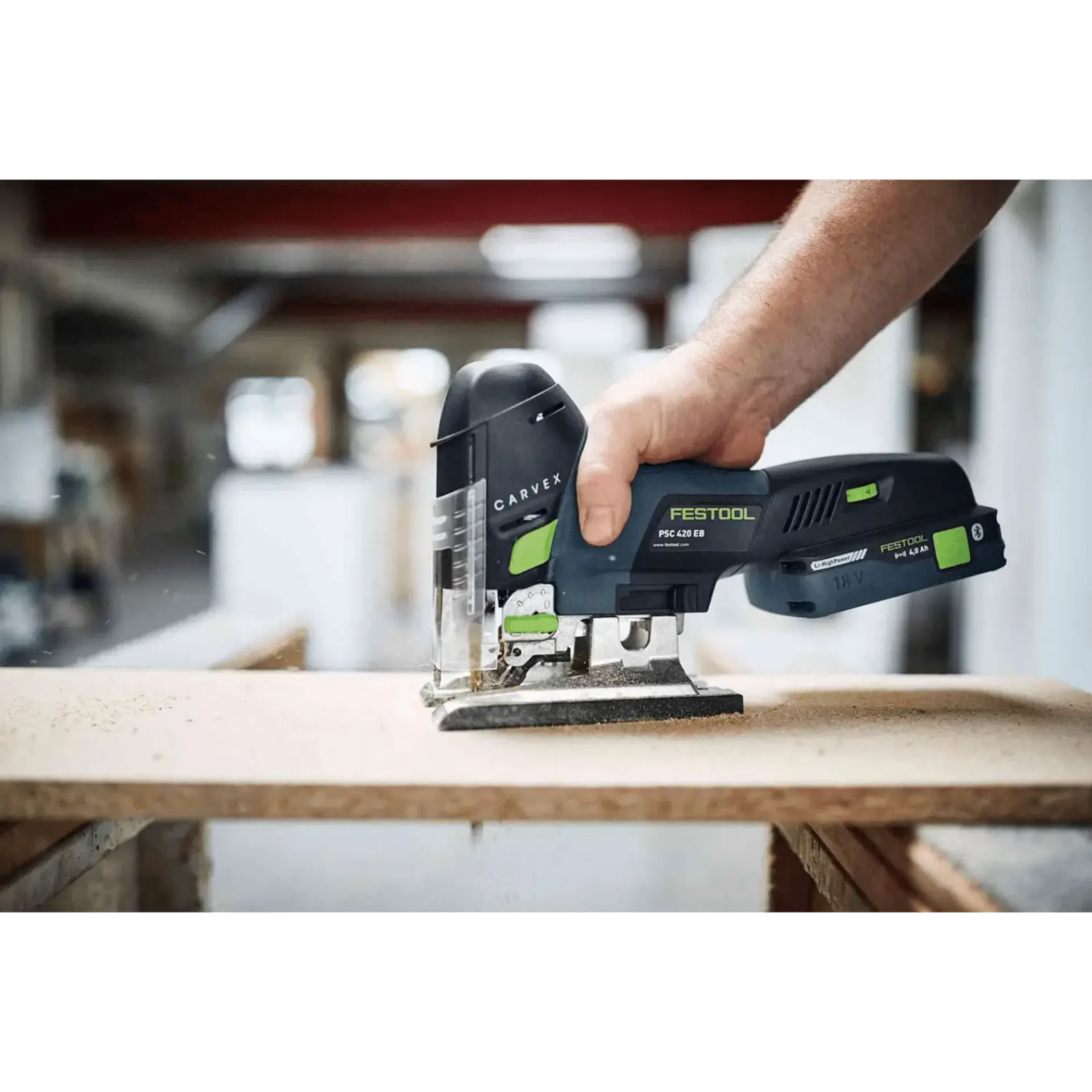 Combiset sans fil 2-pack pour scier : Scie plongeante TSC 55 + Scie sauteuse CARVEX PSC 420 Combiset sans fil 2-pack pour scier : Scie plongeante TSC 55 + Scie sauteuse CARVEX PSC 420