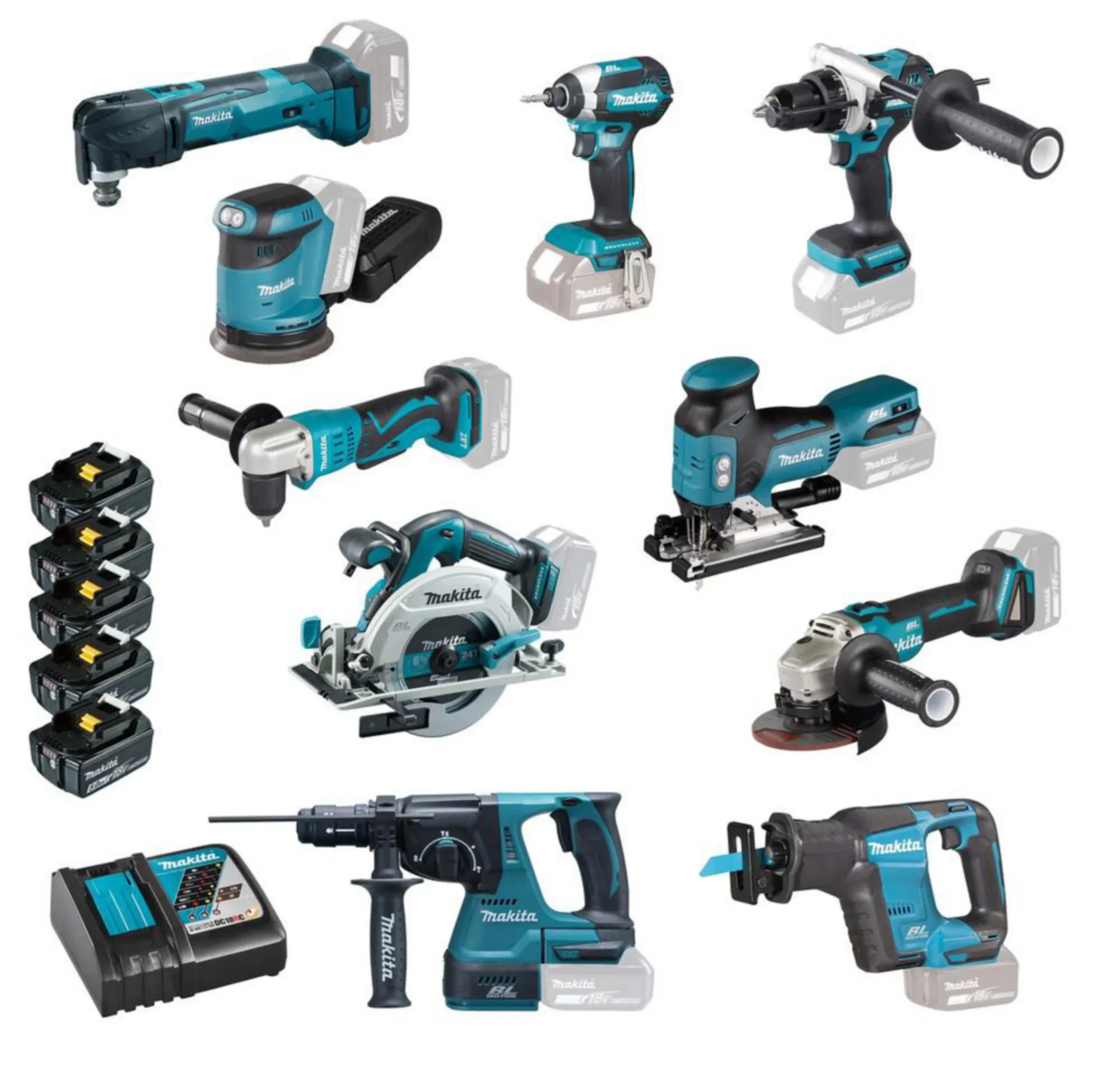 Accu 10-pack DLX1055JX1 (18V - 5 x 5 Ah Li-ion)