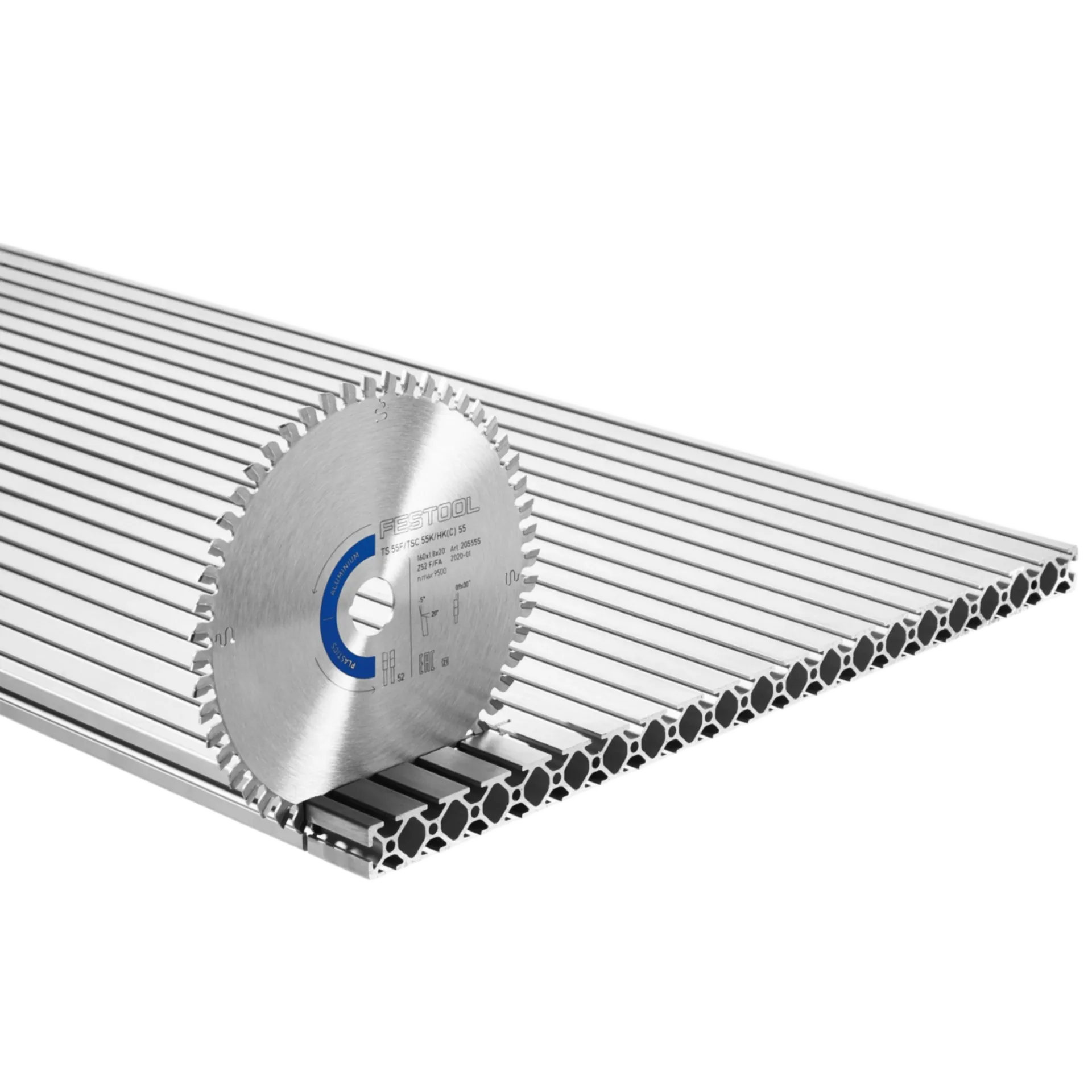 Lame de scie circulaire ø 160 x 1.8 x 20 mm z52 (aluminium + pvc)