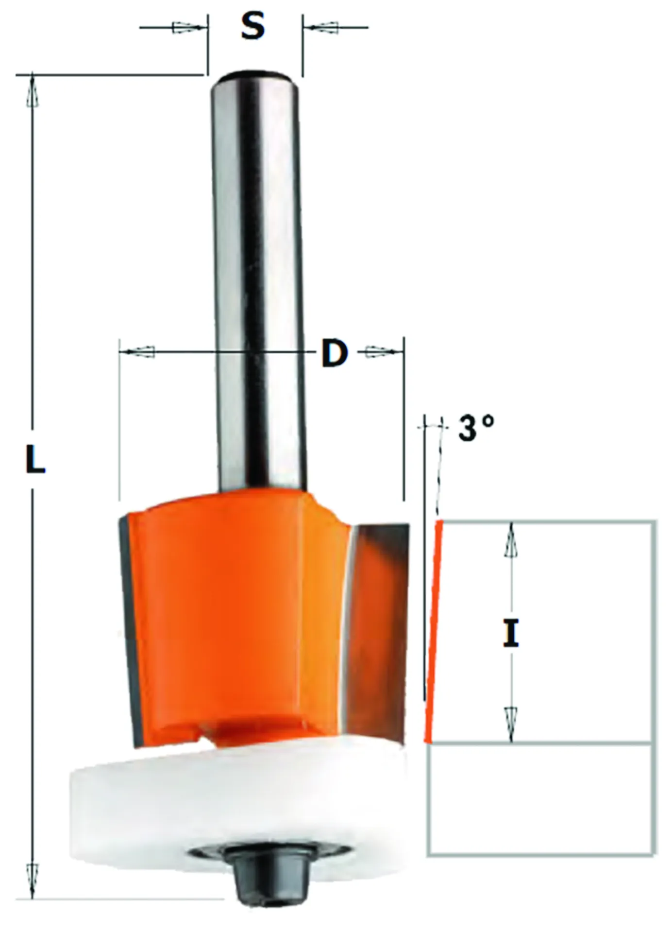 3 IN 1 KANTENFREES D+12.7 I=12.7 $8MM REF 907.128.11