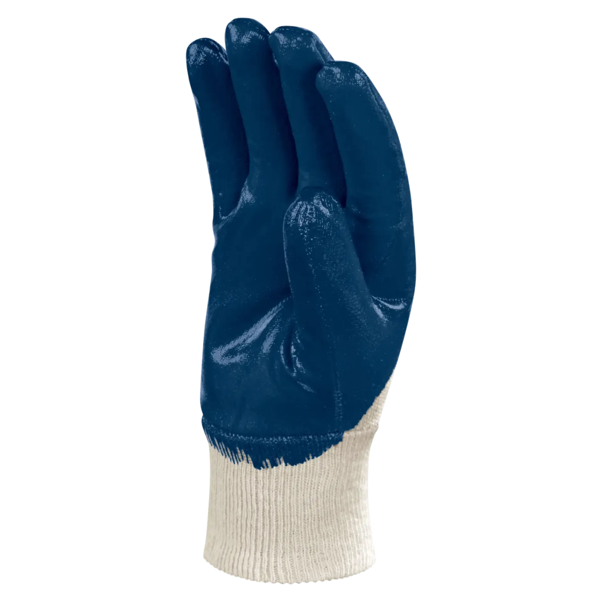 Gebreide handschoen van katoen/polyester - handpalm met latex-coating - VE730 - maat 8