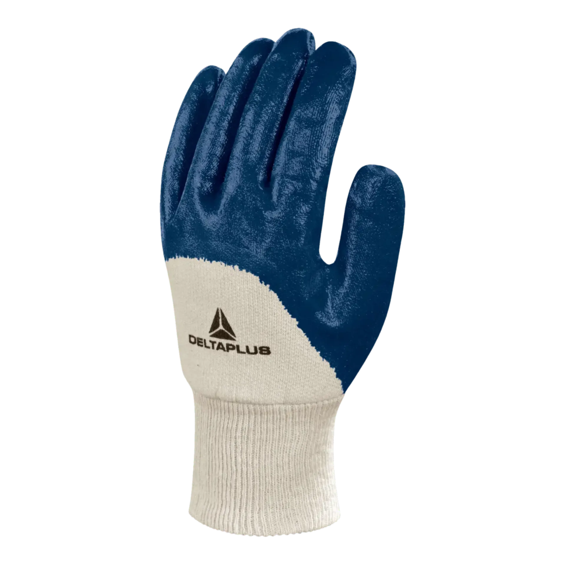 Gebreide handschoen van katoen/polyester - handpalm met latex-coating - VE730 - maat 8