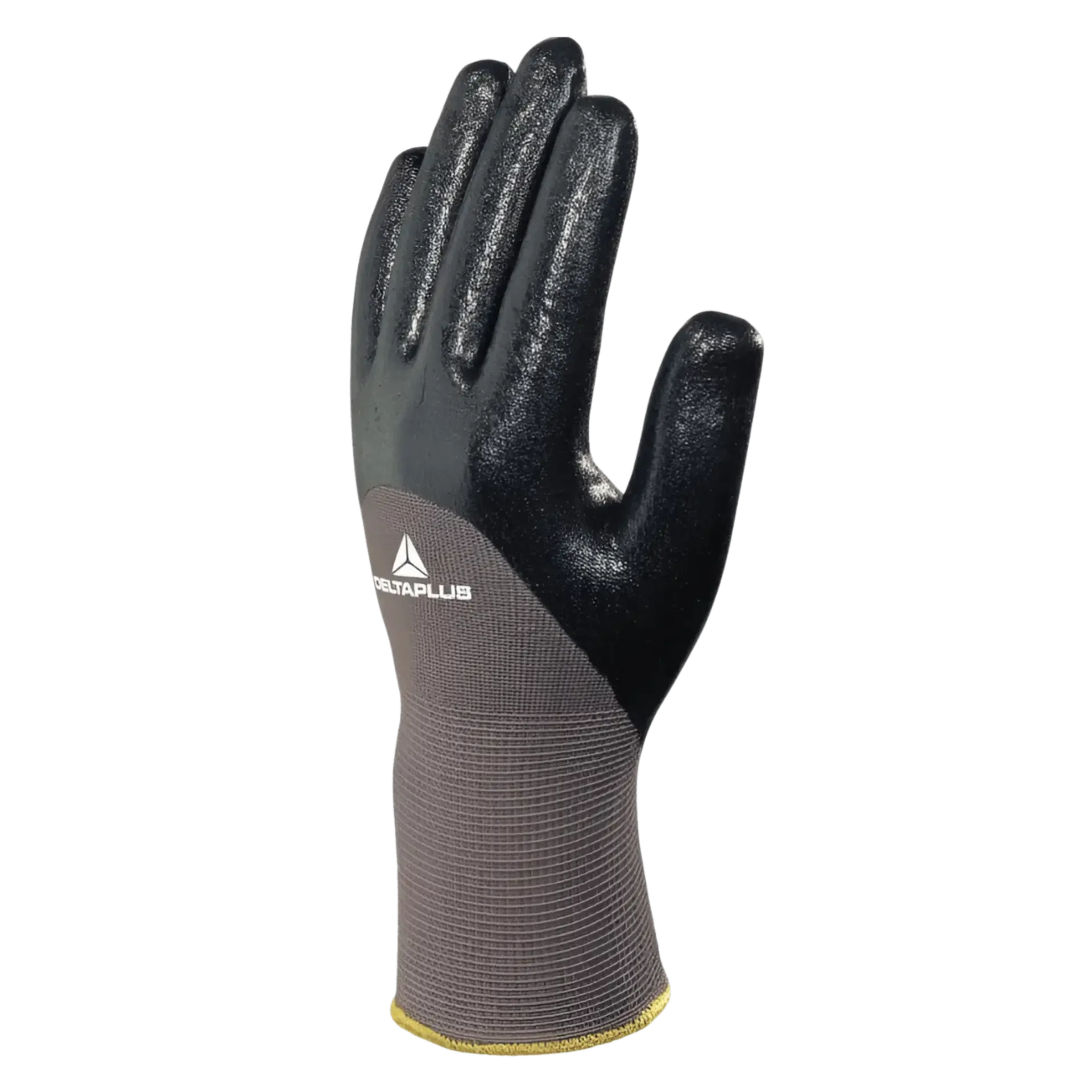 Gebreide handschoen van polyamide - nitril coating palm en halve rug - m9-ve713