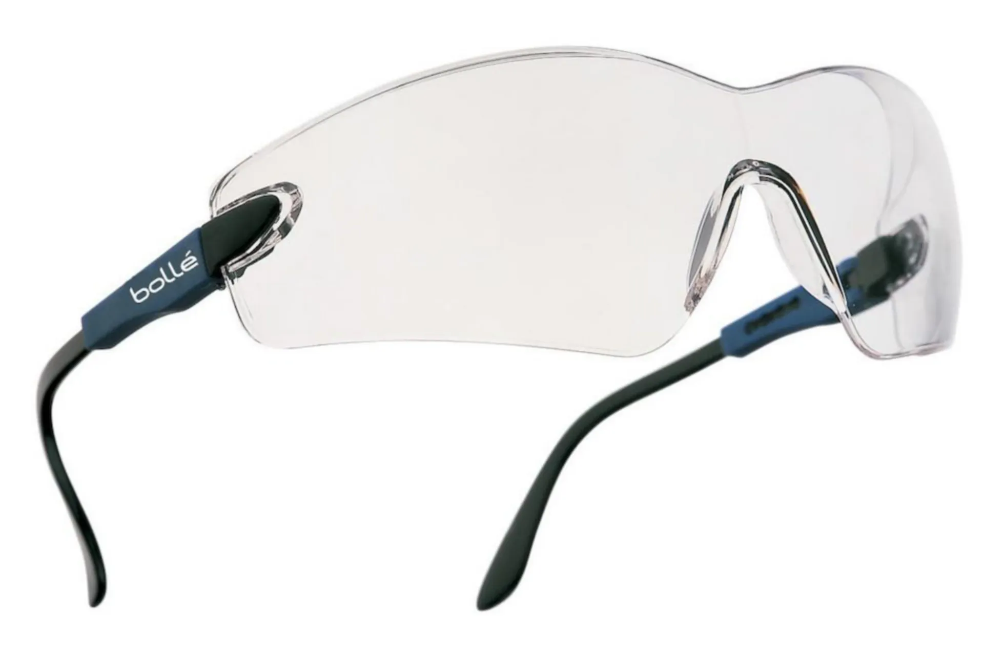 Bolle Viper lunettes de sécurité (bleu marine, polycarbonate, anti-rayures, incolore)