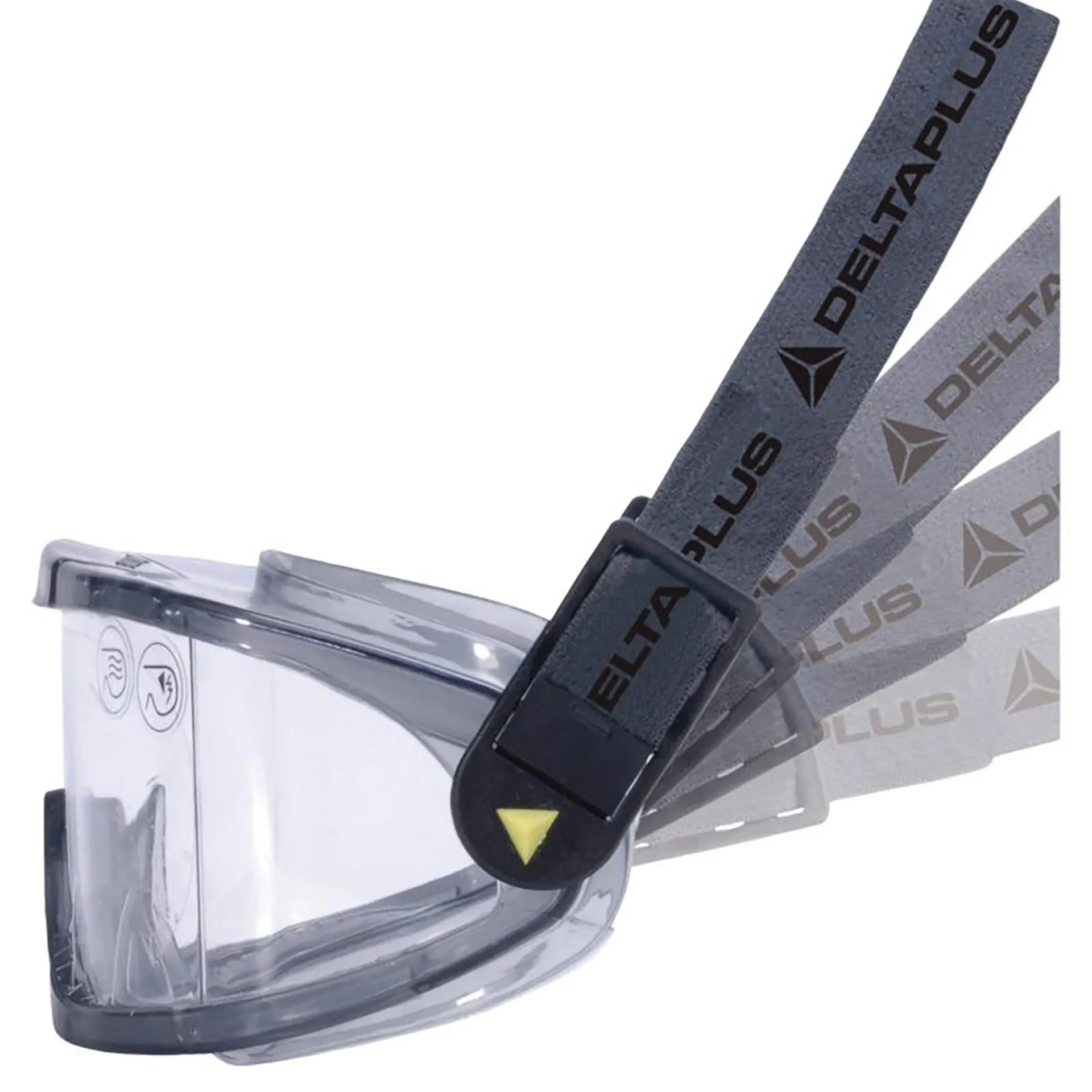 Overzetbril Galeras met positioneerbare elastiek galervi Overzetbril Galeras met positioneerbare elastiek galervi