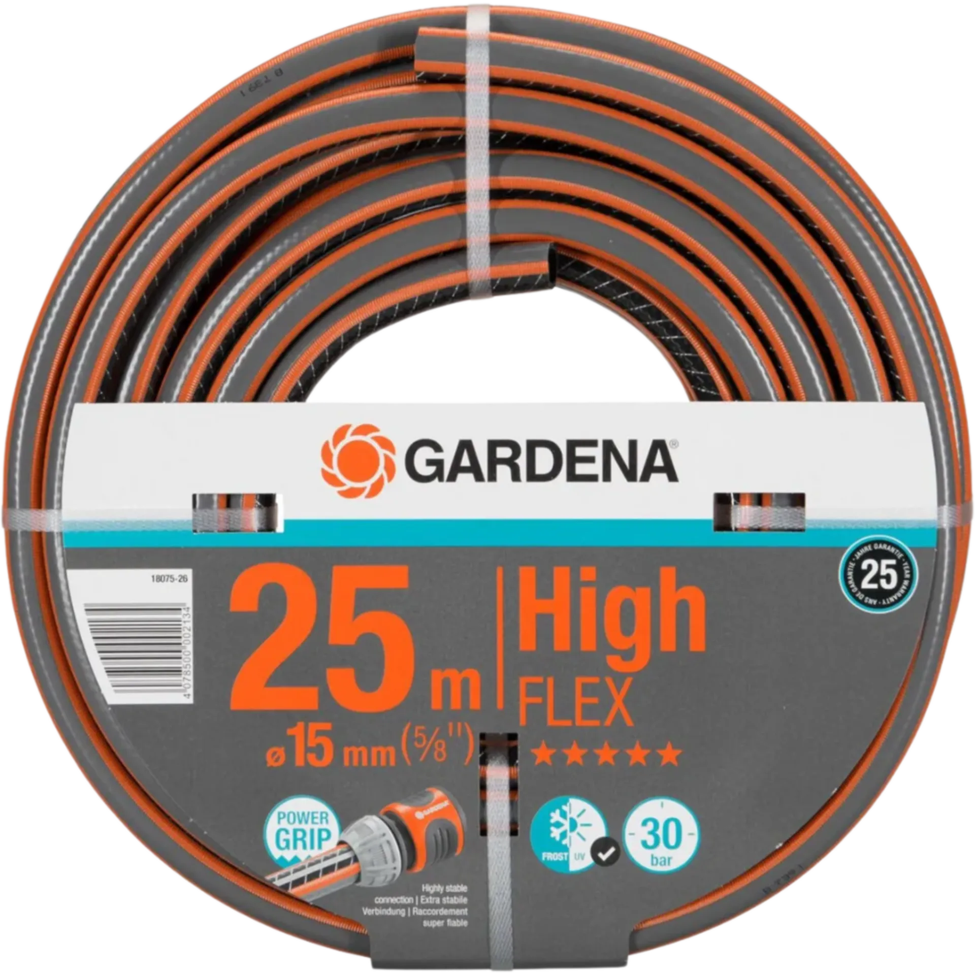 Enrouleur de tuyau de jardin Highflex 25 m (5/8") Enrouleur de tuyau de jardin Highflex 25 m (5/8")