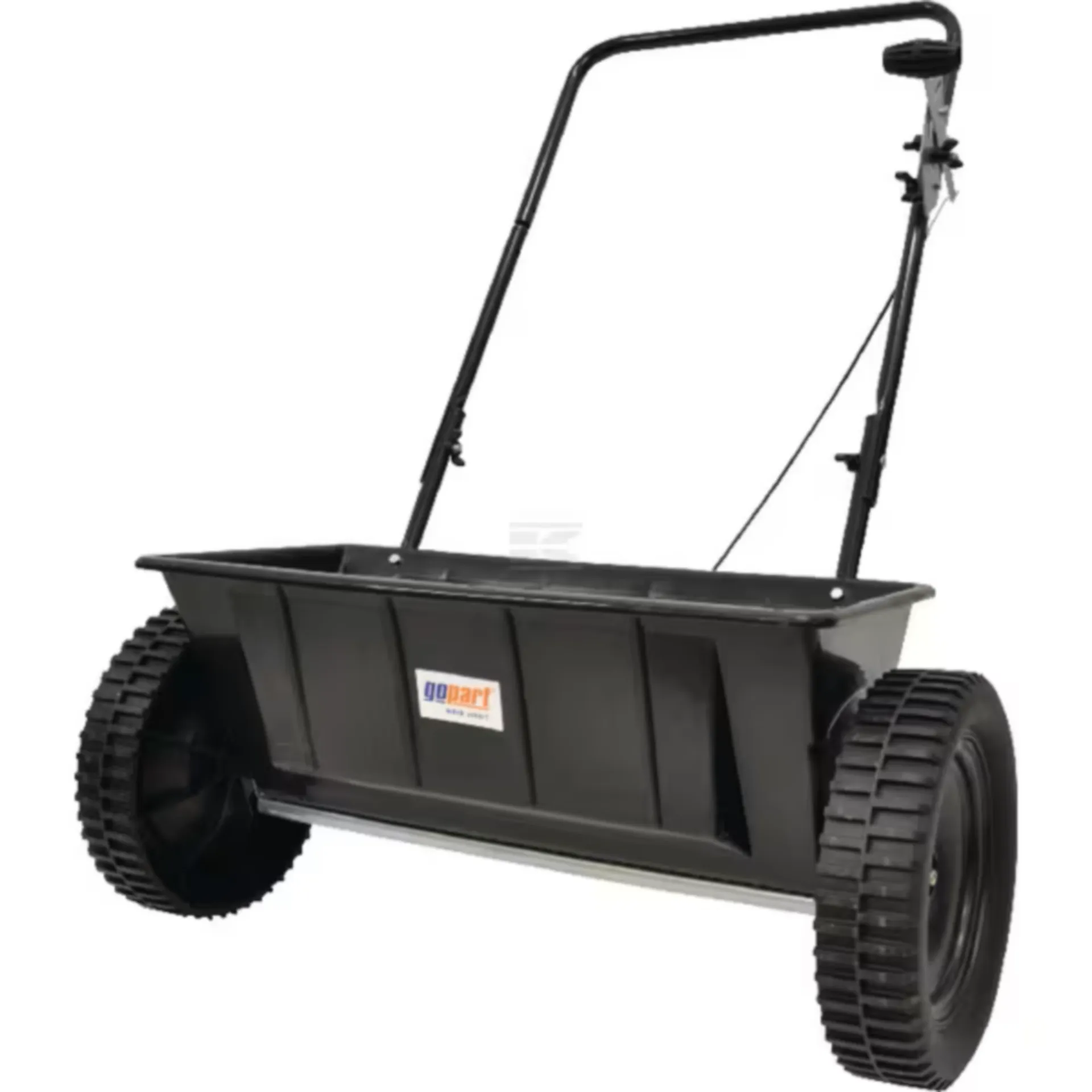 Kramp FGP455400GP Épandeur rotatif de sel (25 kg, pneus gonflables)