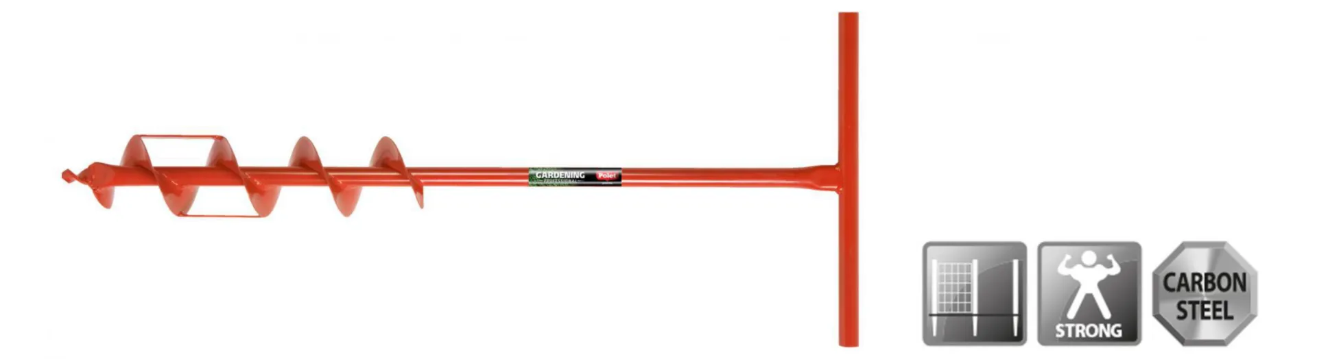 Tarière hélicoïdale - Ø 130 mm