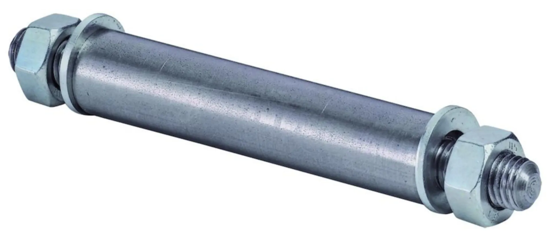 ACHSMATERIAL FÜR PANNENSICHERE SCHUBKARRENRÄDER ACHSE 20MM, TYP CAPITO