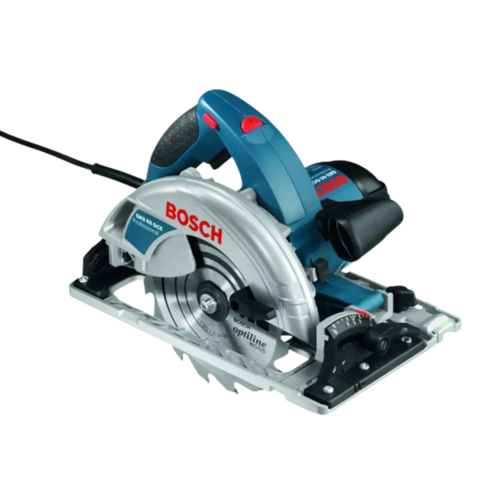 Cirkelzaag GKS 65 GCE (1800 W - Ø 190 x 30 mm - 65 mm) Cirkelzaag GKS 65 GCE (1800 W - Ø 190 x 30 mm - 65 mm)