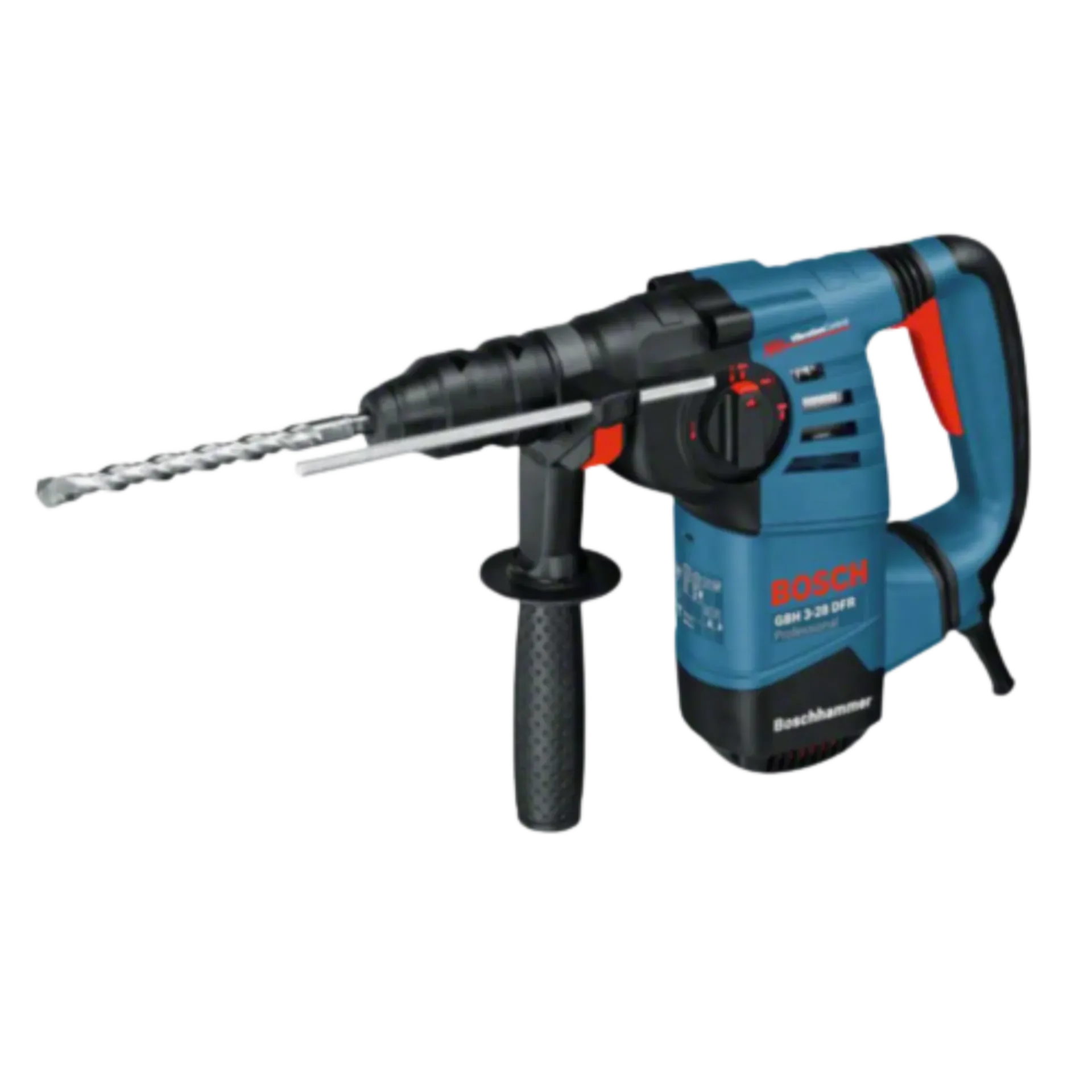 Marteau perforateur SDS+ avec fonction burinage GBH 3-28 DFR (800 W - 3,1 J - Ø 28 mm) Marteau perforateur SDS+ avec fonction burinage GBH 3-28 DFR (800 W - 3,1 J - Ø 28 mm)