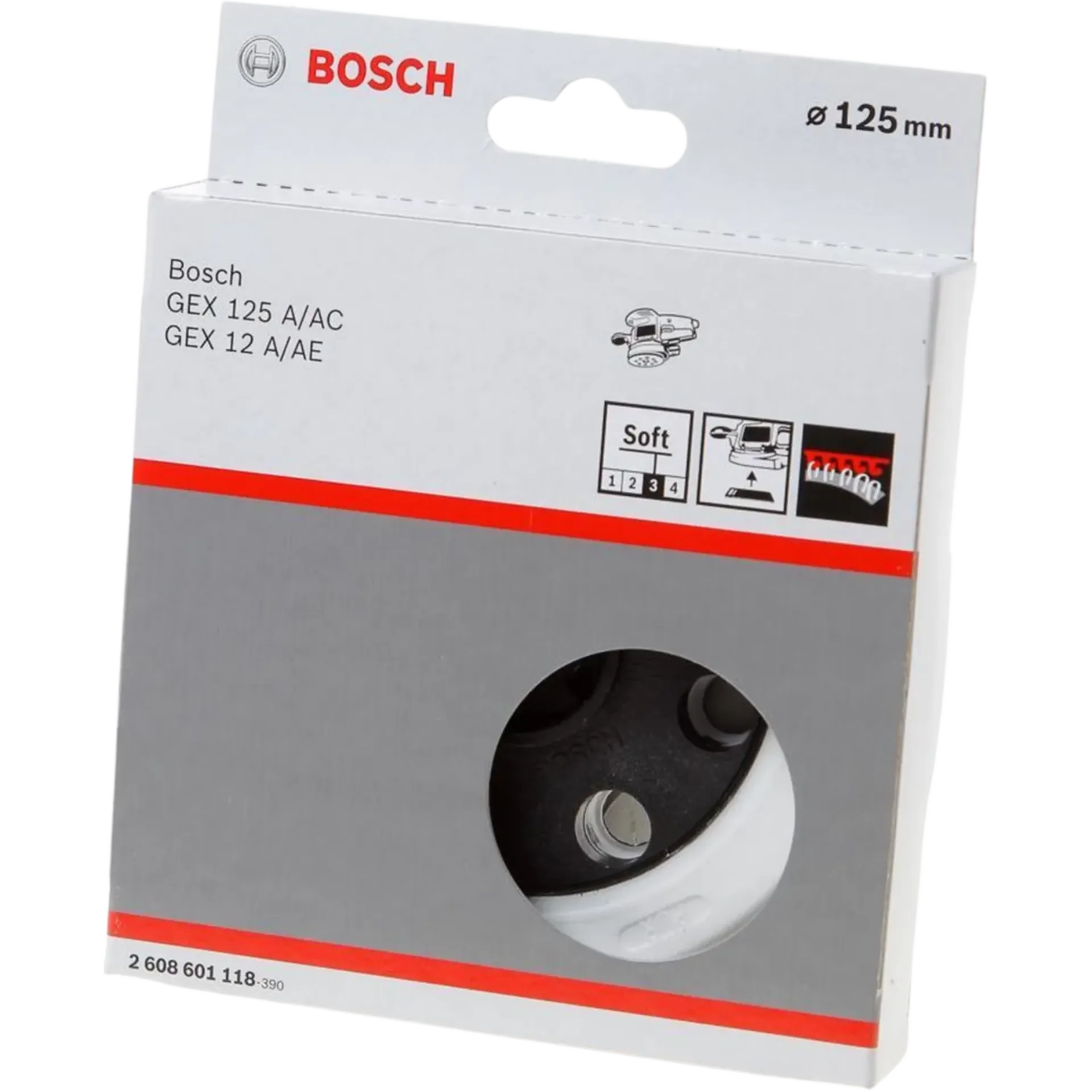 Disque de support moyen EX 125