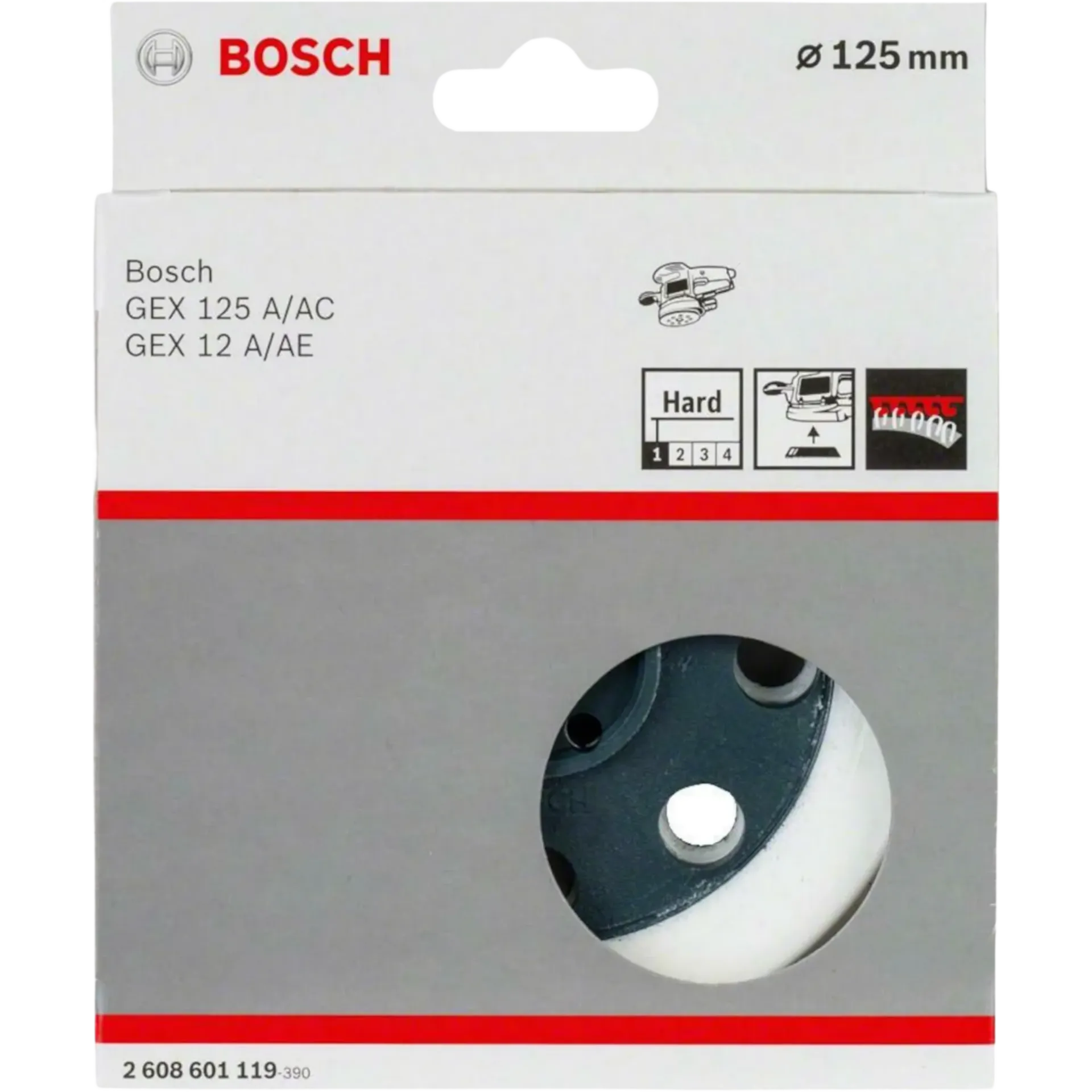 Disque de support dur EX 125