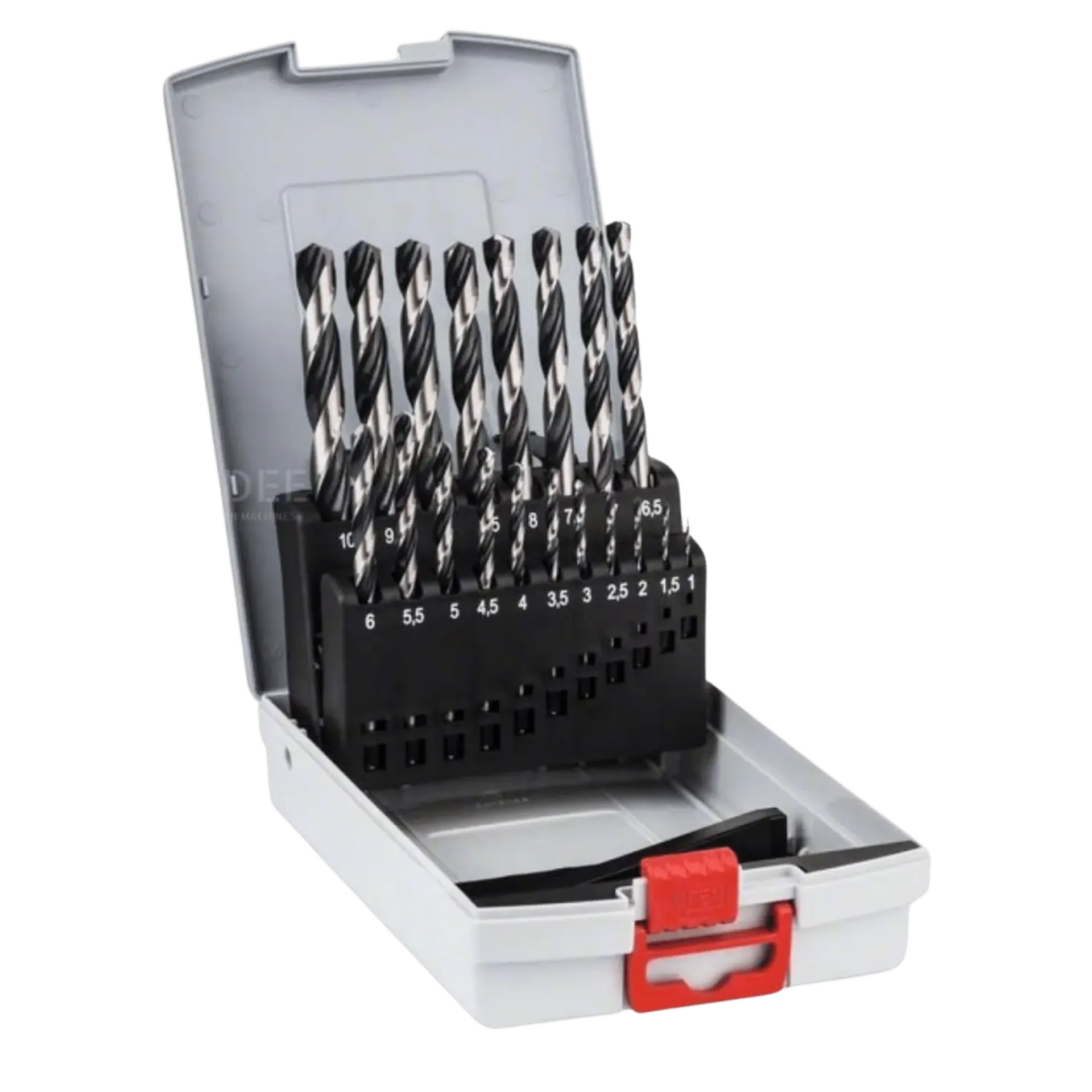 Ensemble de 19 forets métalliques 1-10 mm HSS PointTeq