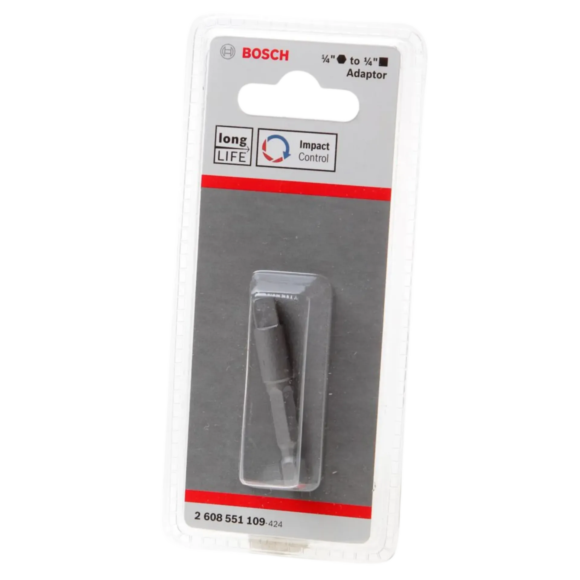 Adapter HEX SW1/4 binnenvierkant (50 mm - 1/4")