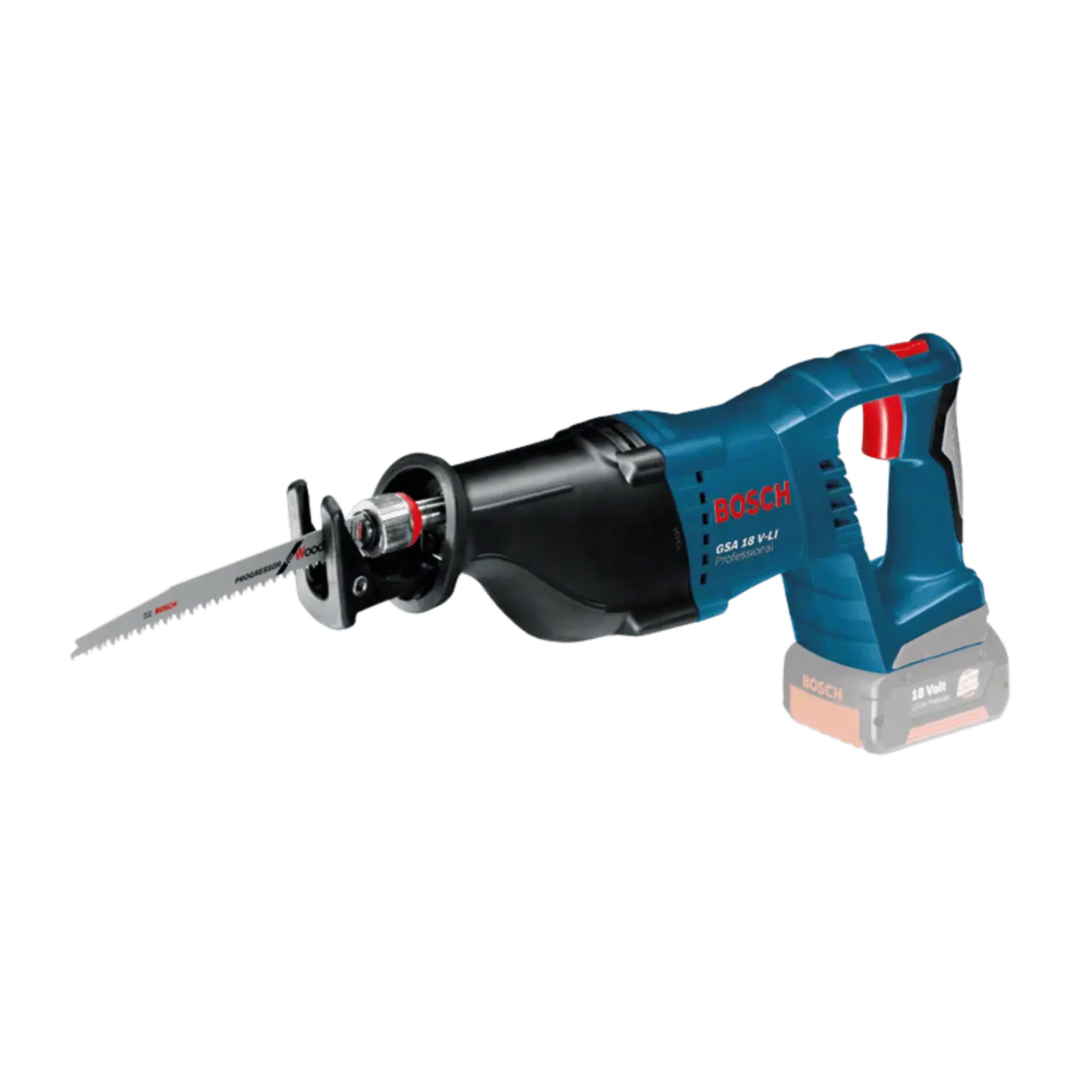 Scie sabre sans fil GSA 18 V-LI (sans batterie)