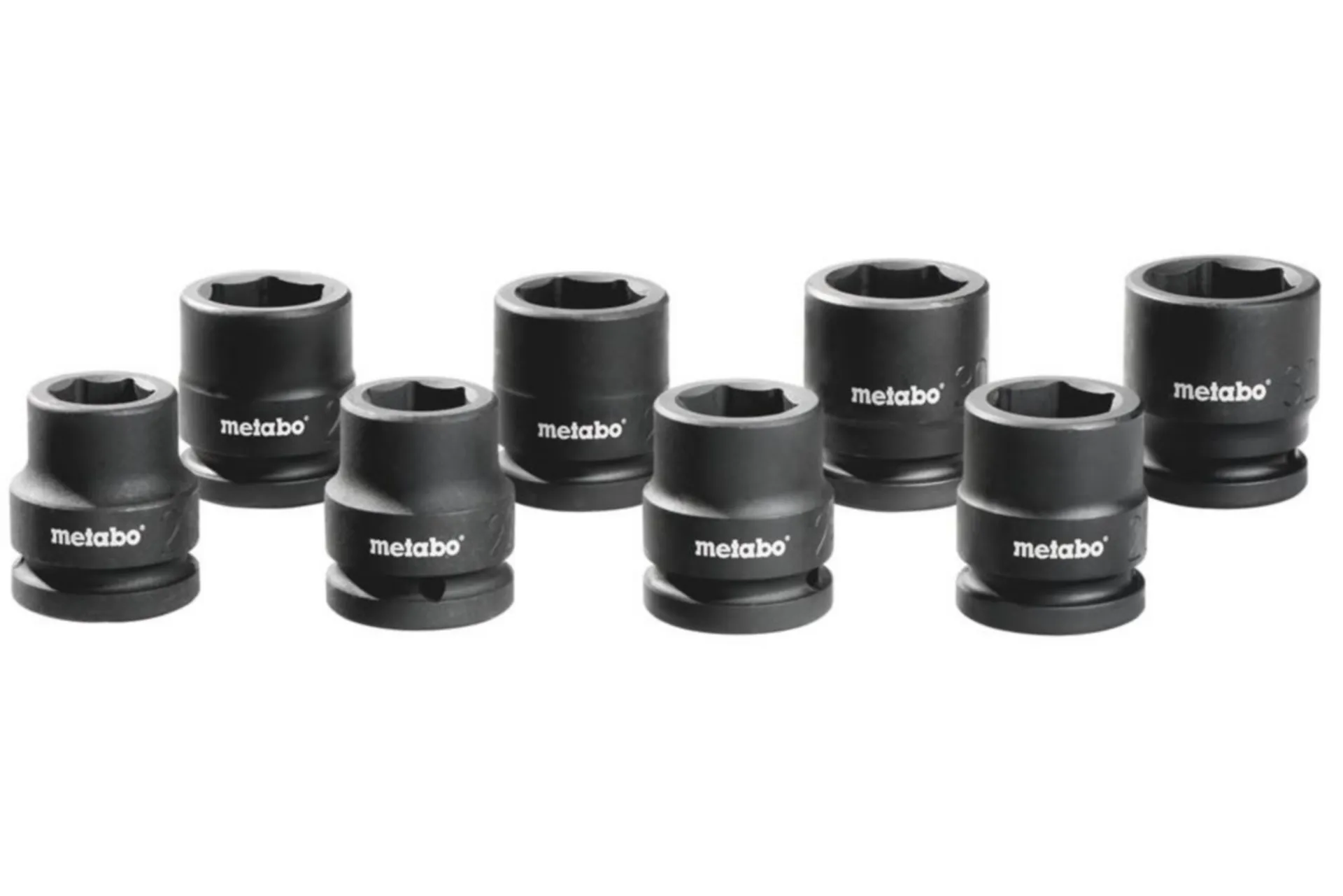 "JEU DE 8 PCS CLÉS À DOUILLE 3/4"" 21,22,24,26,27,28,30,32 - 628834000"