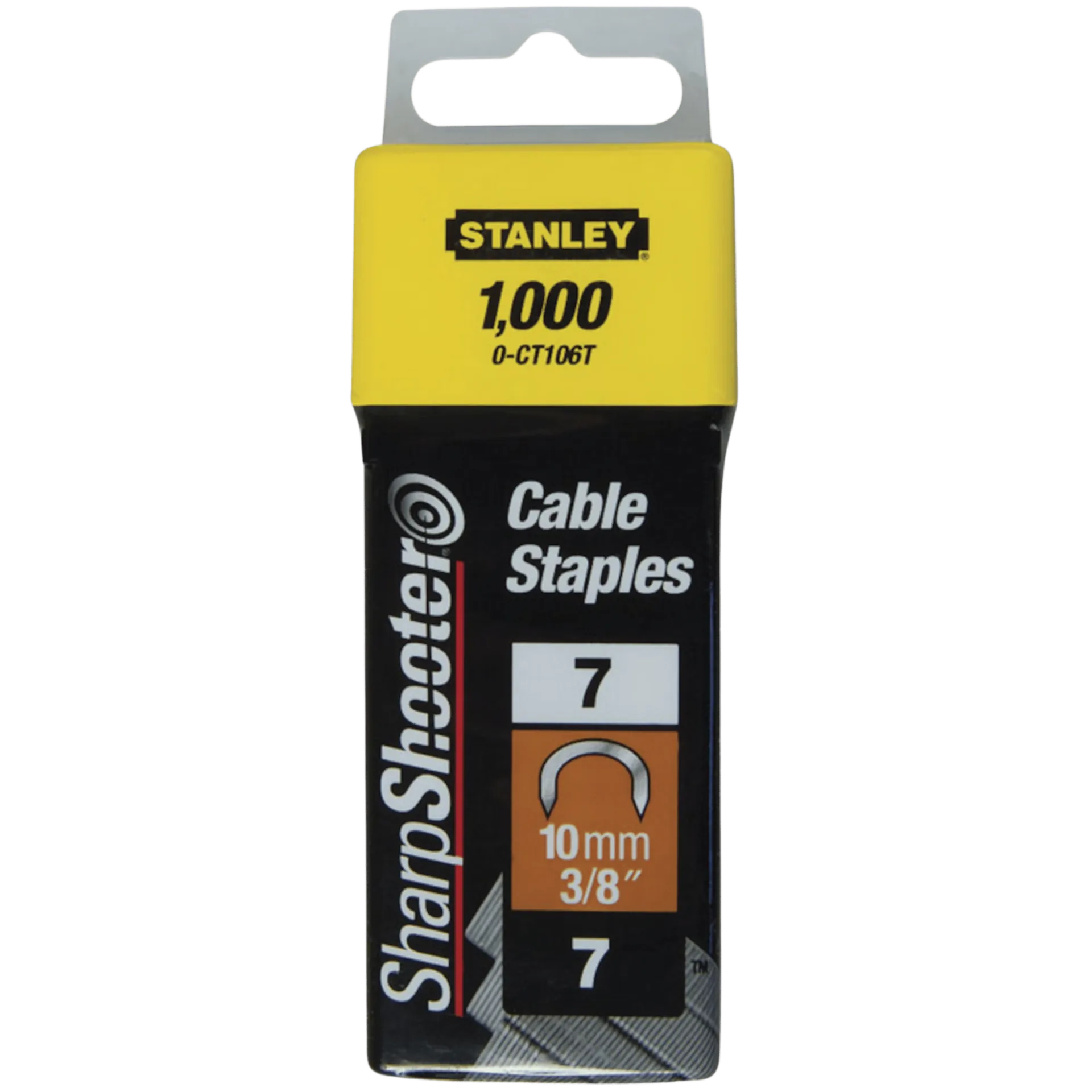 Krammen 10mm type 7 - 1000 stuks - 1-CT106T Krammen 10mm type 7 - 1000 stuks - 1-CT106T