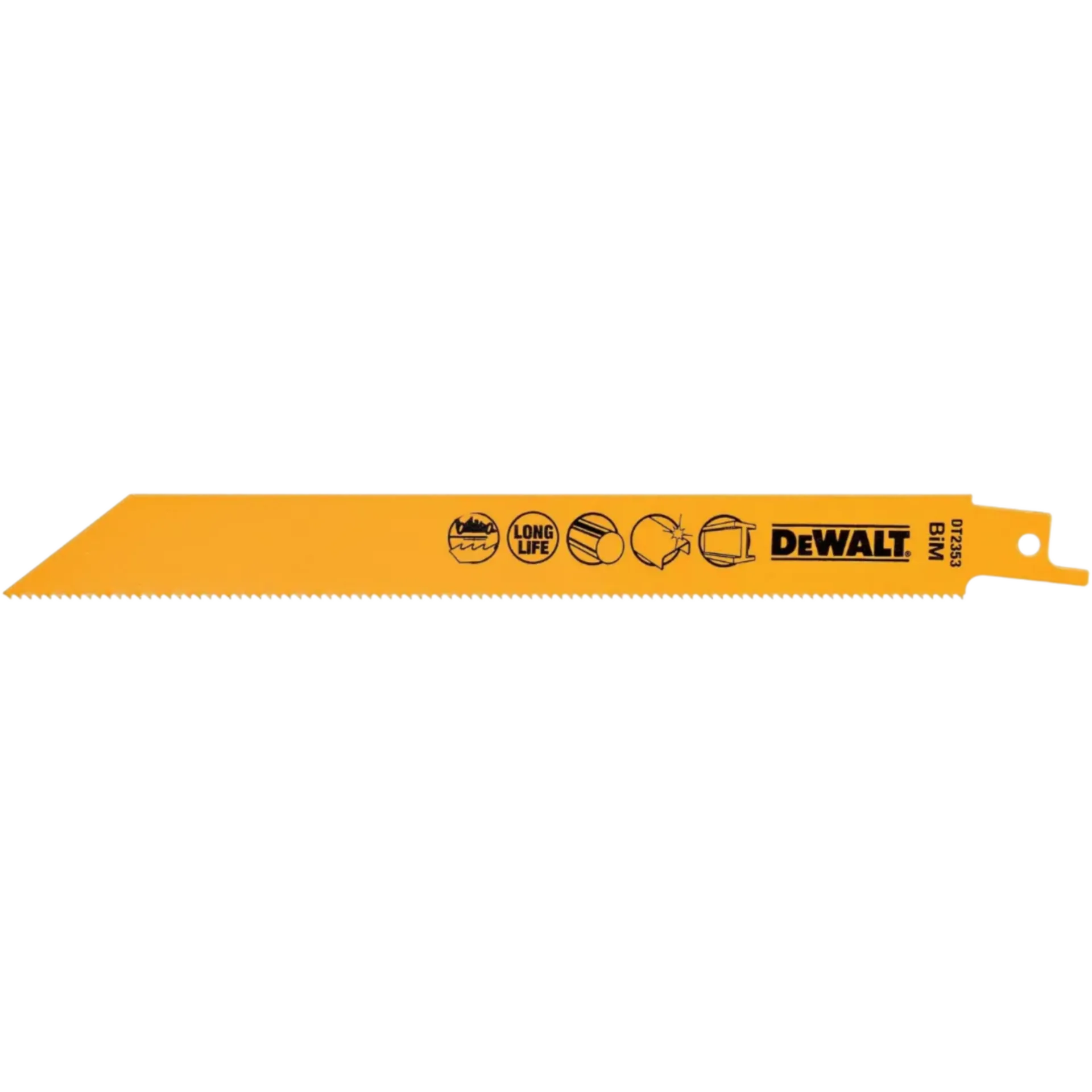 DT2353-QZ Reciprozaagblad BiM Ø 203 x 1,8 mm voor ferro & non-ferrometaal van 3-8 mm (5 stuks)
