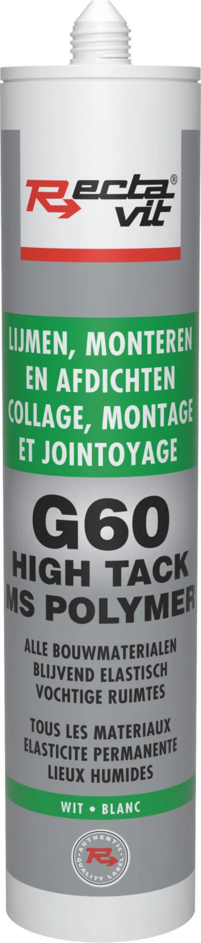 G60 PRO WIT 290 ML MONTAGELIJM - 10030