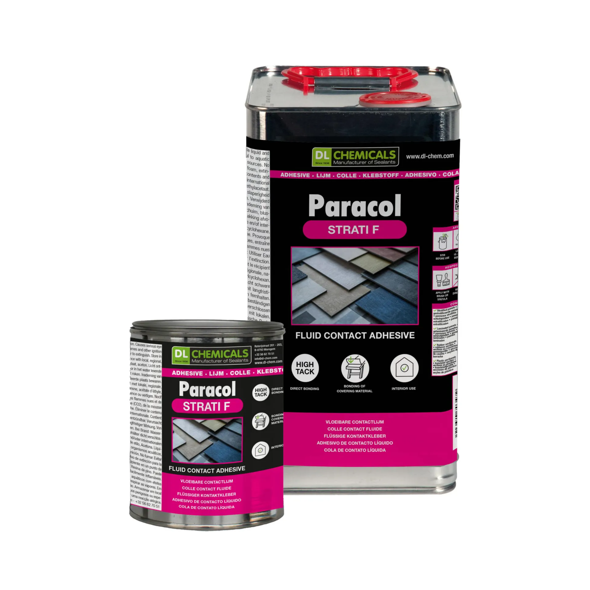 PARACOL Strati/F colle en pot 5l